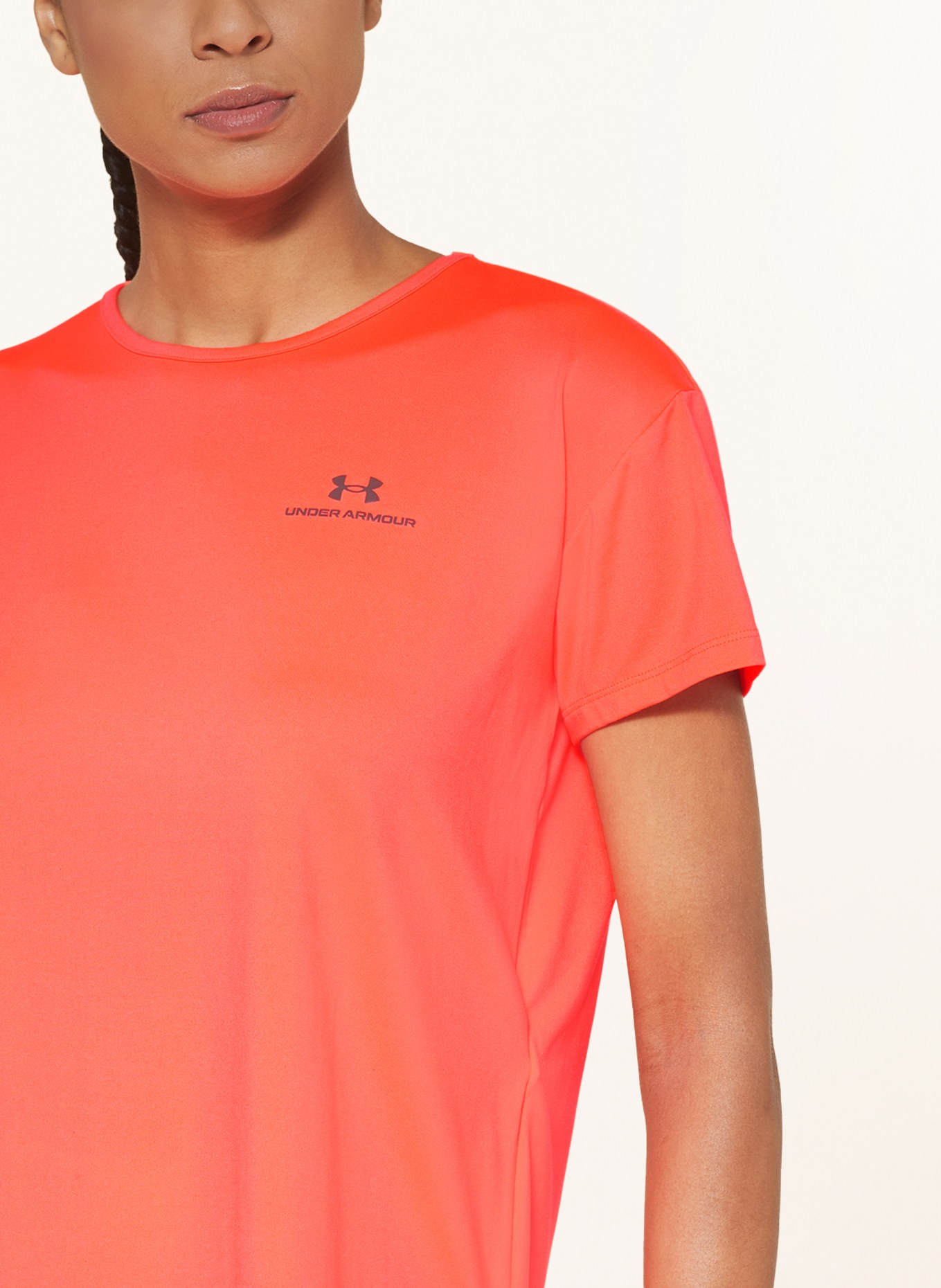 UNDER ARMOUR T-Shirt UA RUSH™ ENERGY, Color: NEON PINK (Image 4)