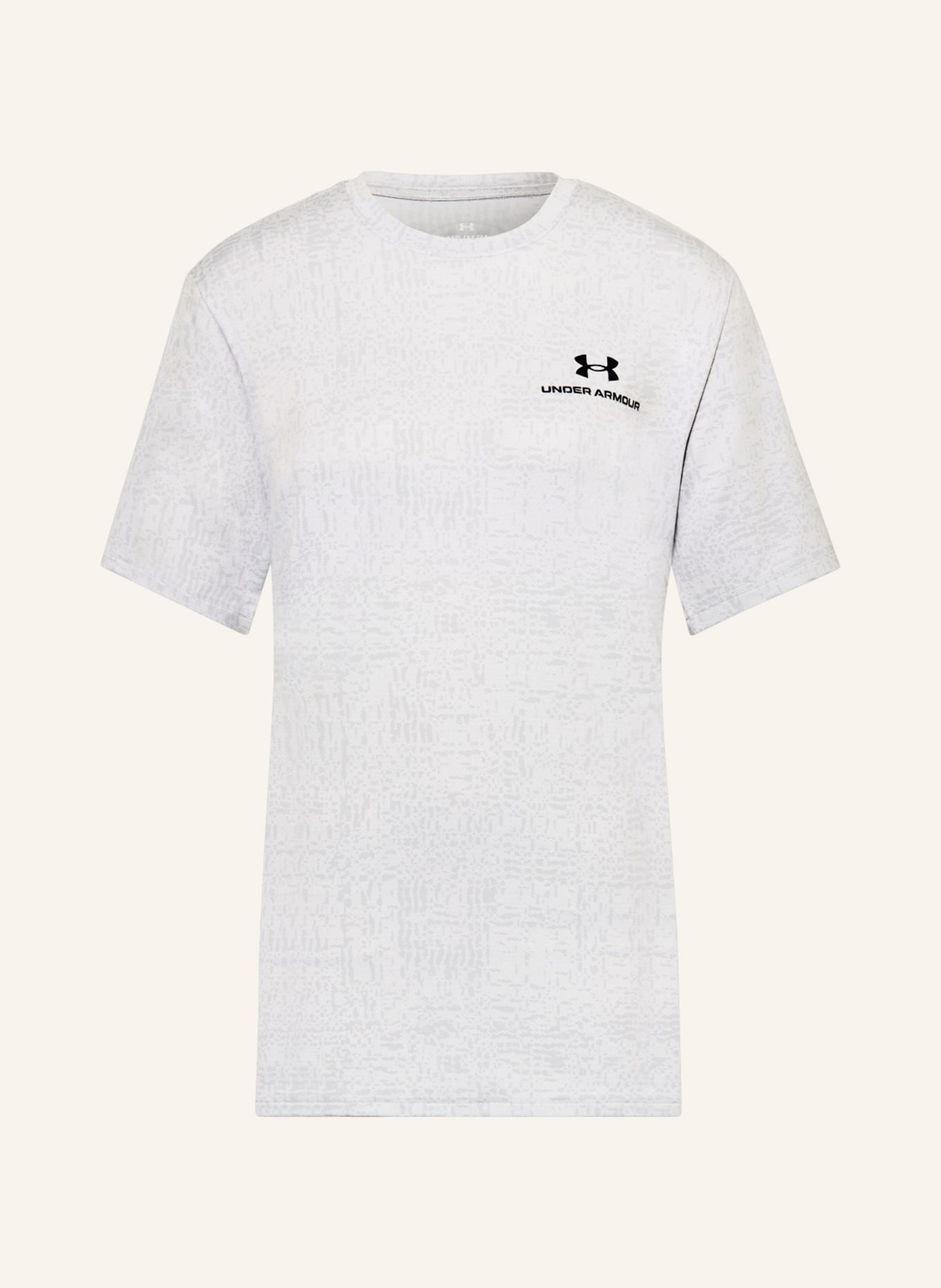 UNDER ARMOUR T-Shirt UA RUSH™ ENERGY, Kolor: JASNOCZARY (Obrazek 1)