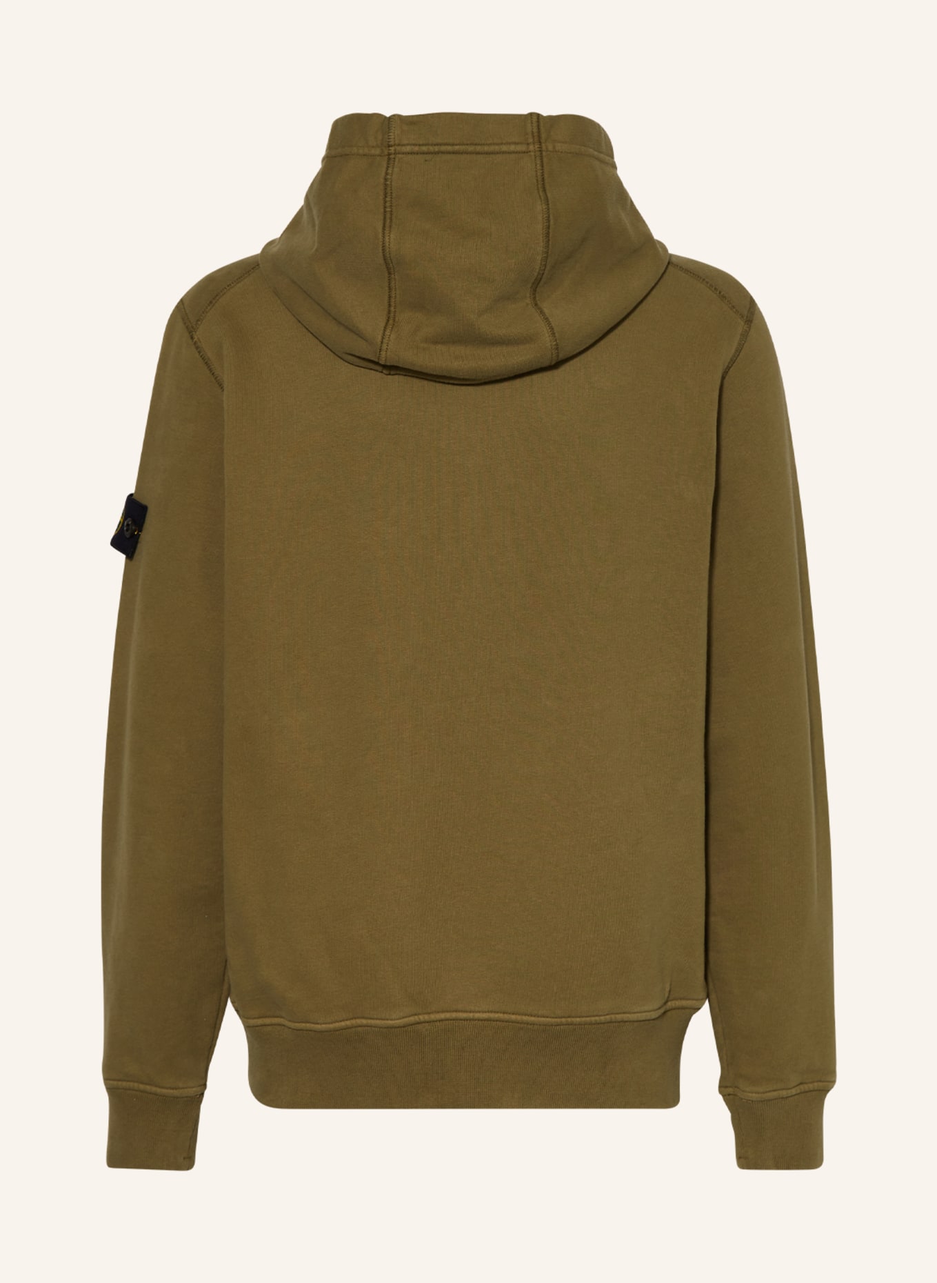 STONE ISLAND JUNIOR Mikina s kapucí: OLIVOVÁ