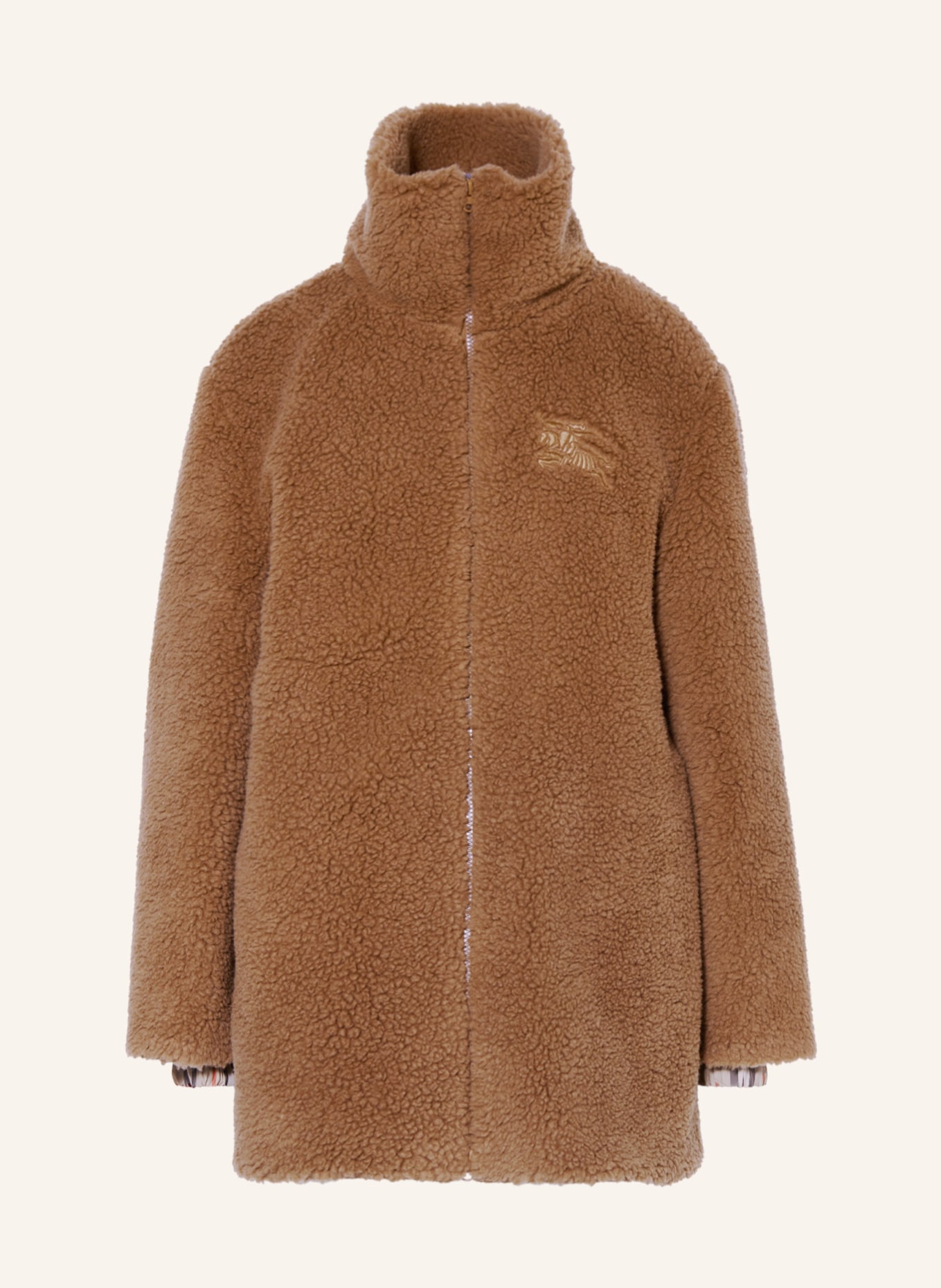 BURBERRY Teddy coat LARCON, Color: BROWN (Image 1)