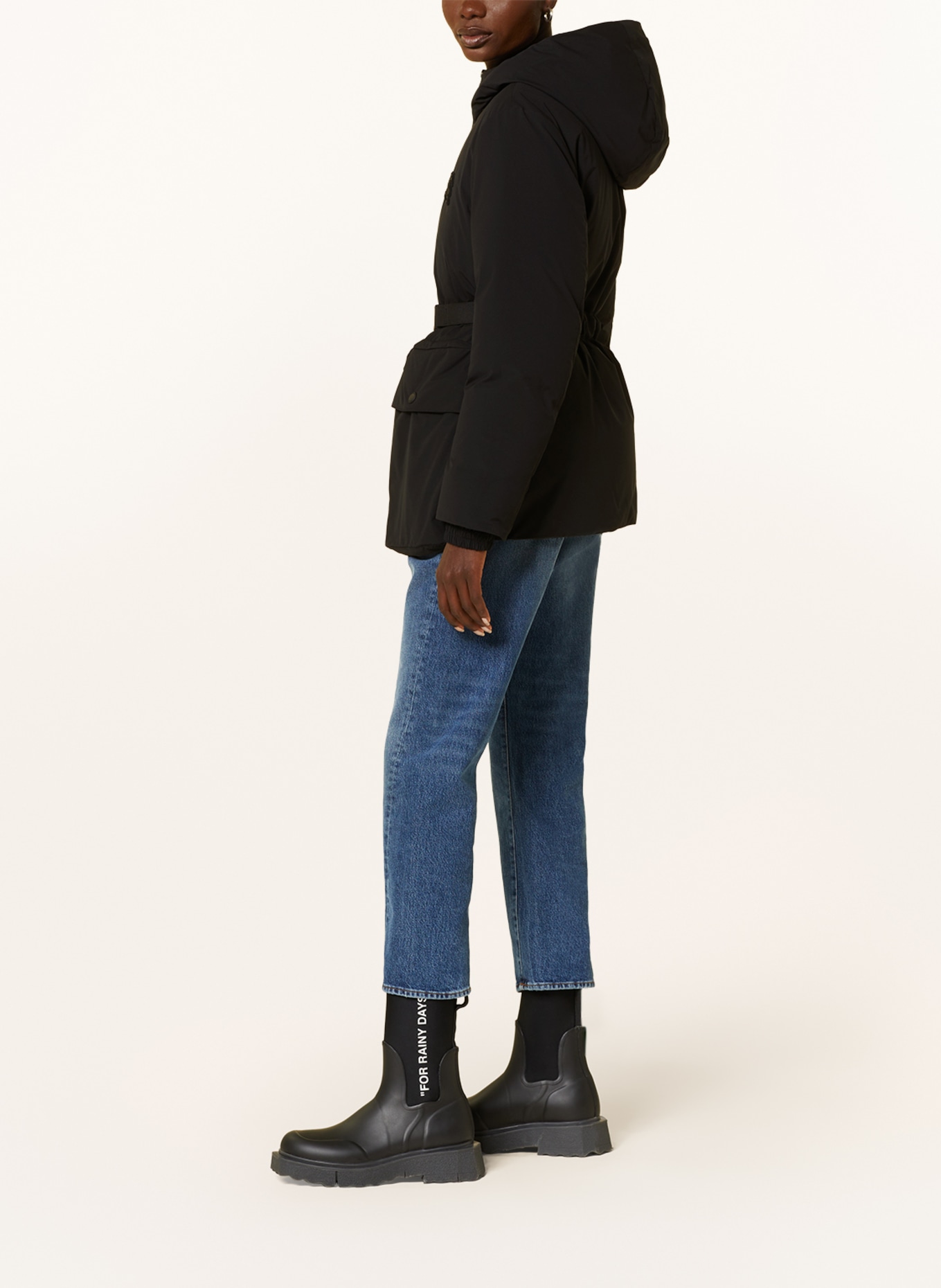 BURBERRY Down jacket ARLEBROOK, Color: BLACK (Image 4)
