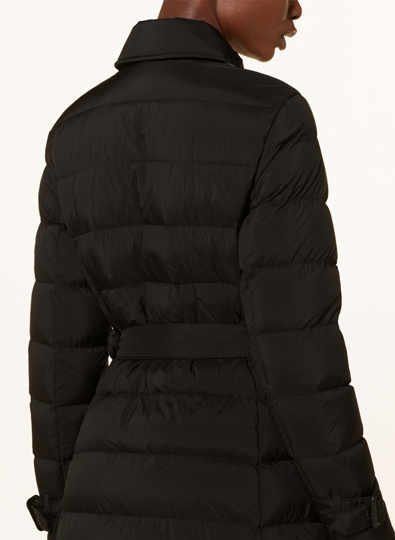 BURBERRY Péřový kabát ASHWICK s odnímatelnou kapucí, Barva: ČERNÁ (Obrázek 6)