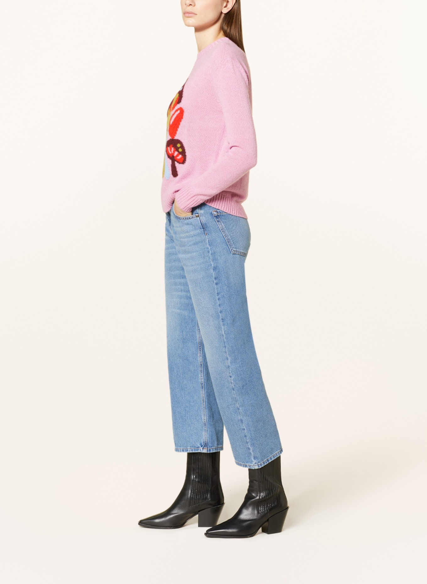 WEEKEND MaxMara 7/8 jeans CADEN, Color: 009 navy (Image 4)