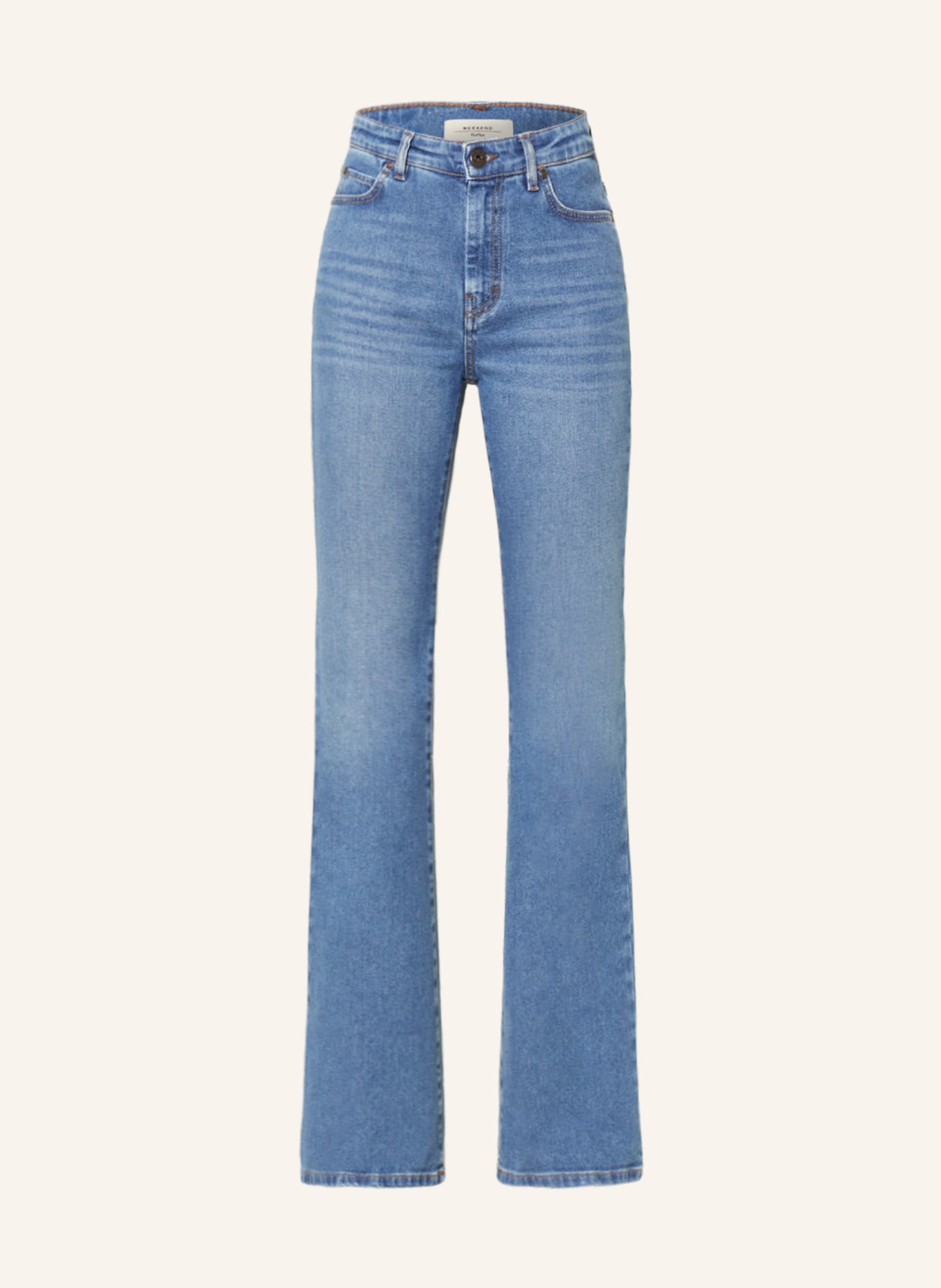 WEEKEND MaxMara Flared Jeans PALO, Farbe: 008 NAVY (Bild 1)