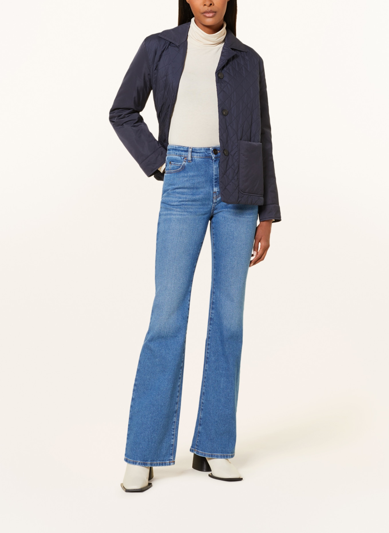 WEEKEND MaxMara Flared jeans PALO, Color: 008 NAVY (Image 2)