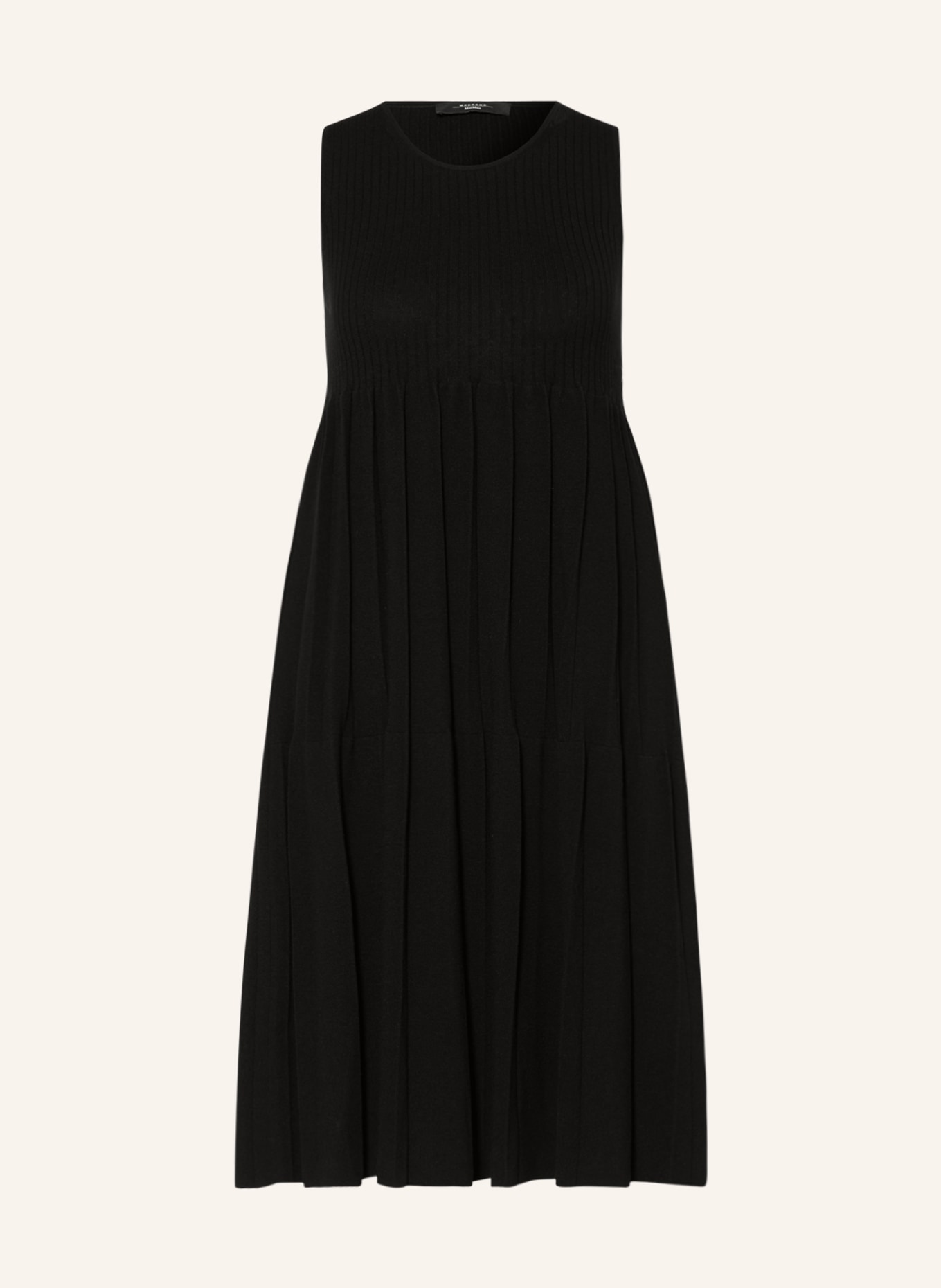 WEEKEND MaxMara Knit dress VANEZZA, Color: BLACK (Image 1)