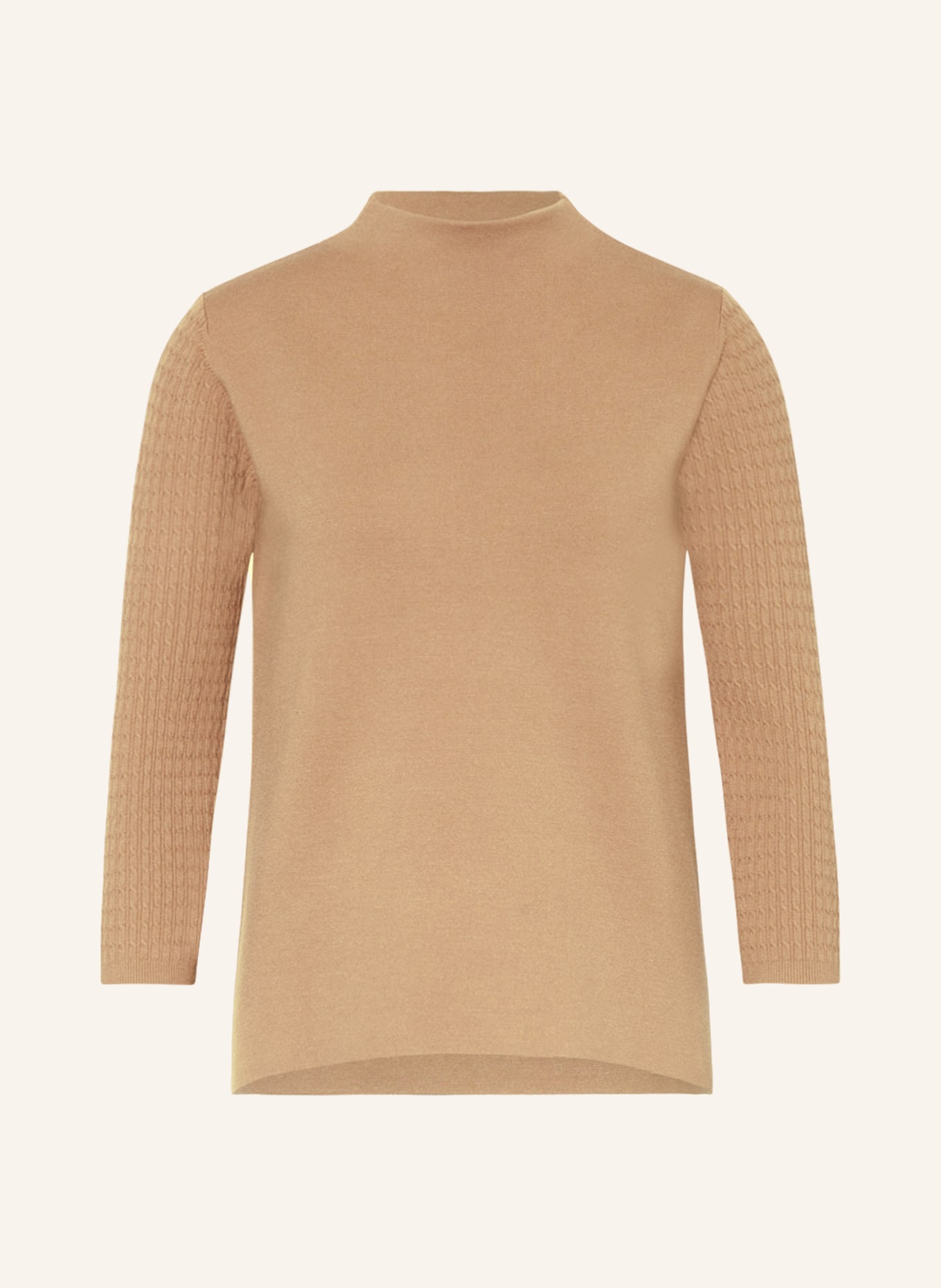 MaxMara STUDIO Sweater with 3/4 sleeves, Color: CAMEL (Image 1)