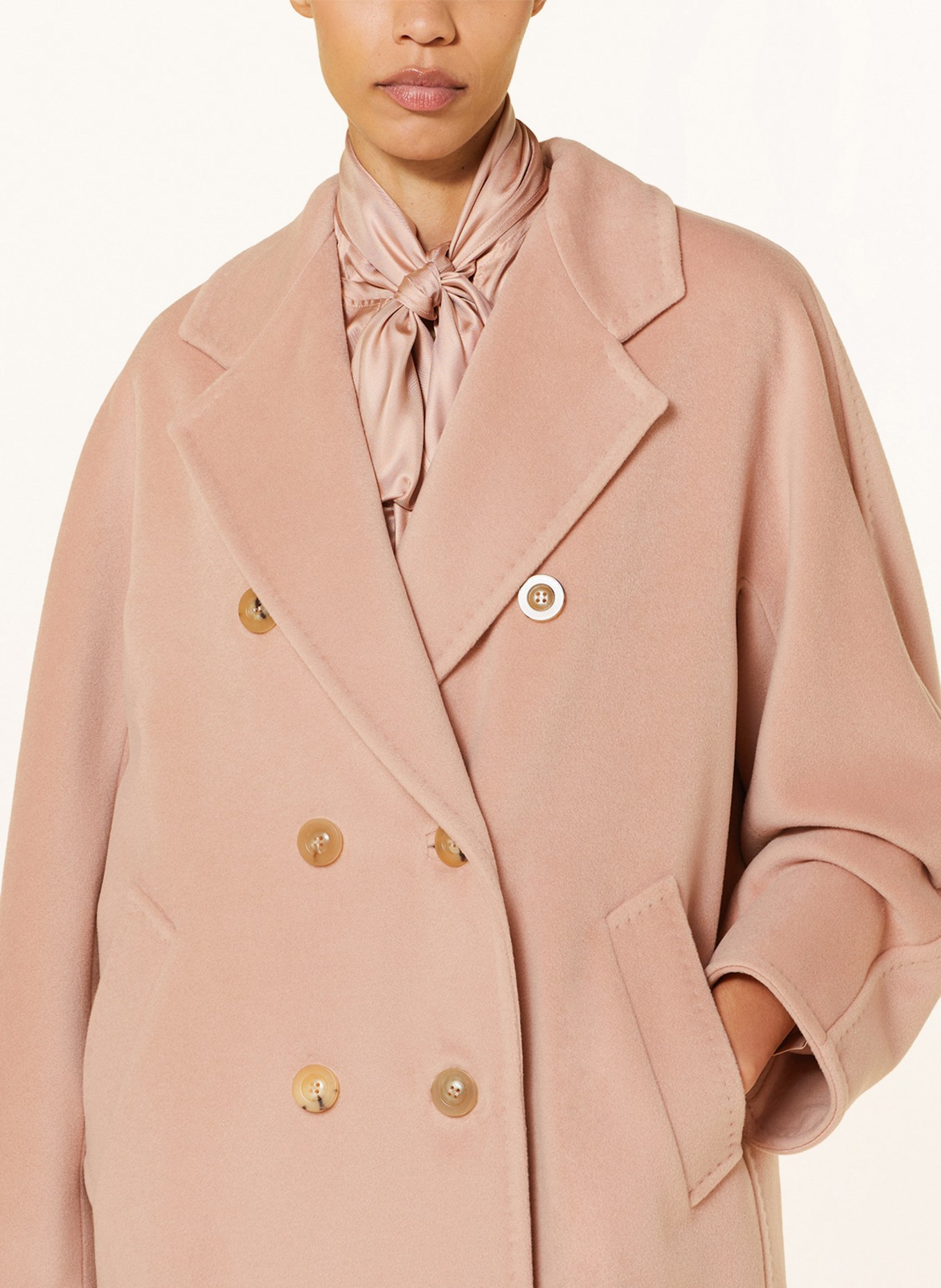 Max Mara Wool coat MADAME, Color: PINK (Image 4)