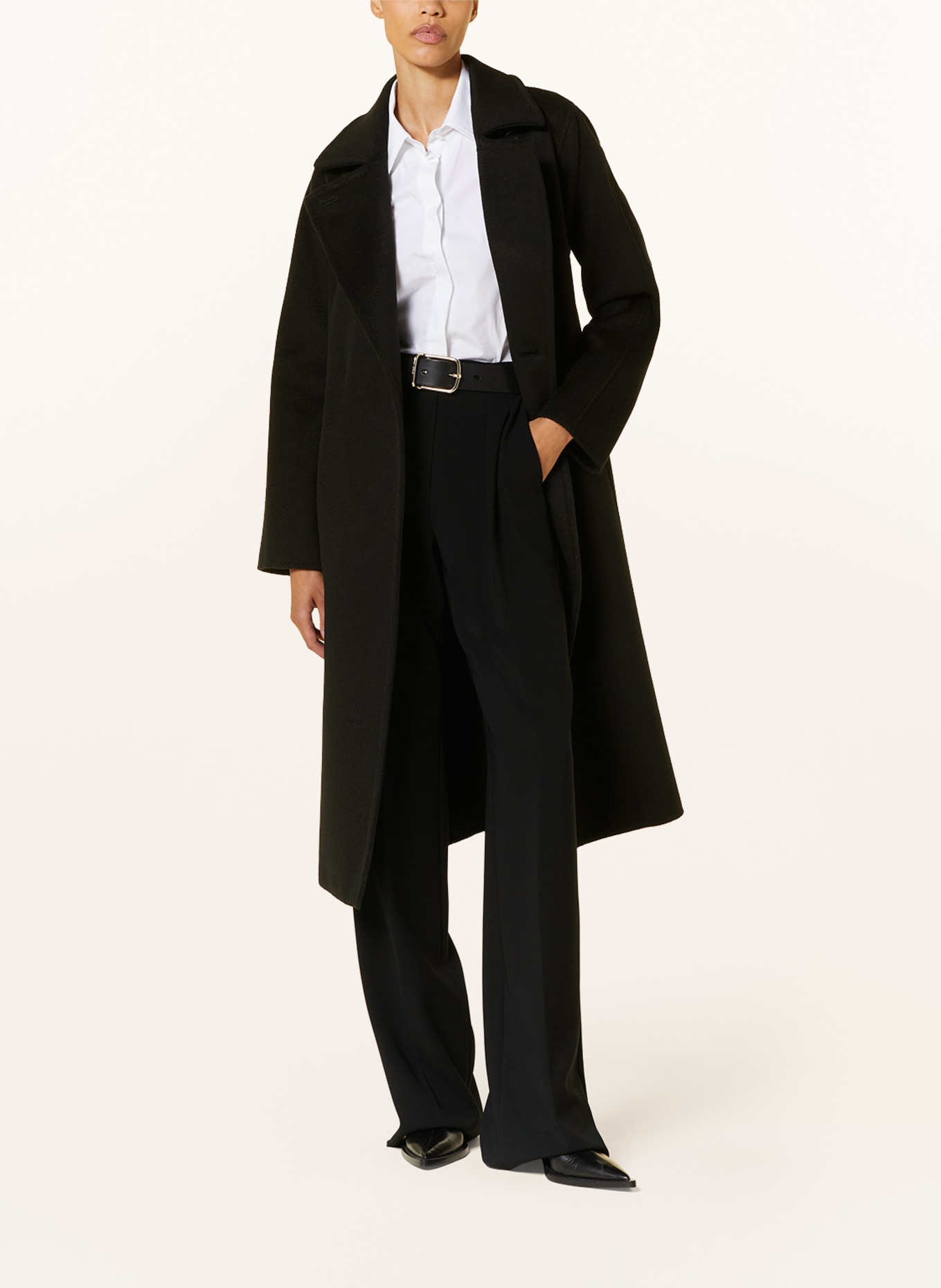 Max Mara Cashmere coat MANUELA, Color: BLACK (Image 2)