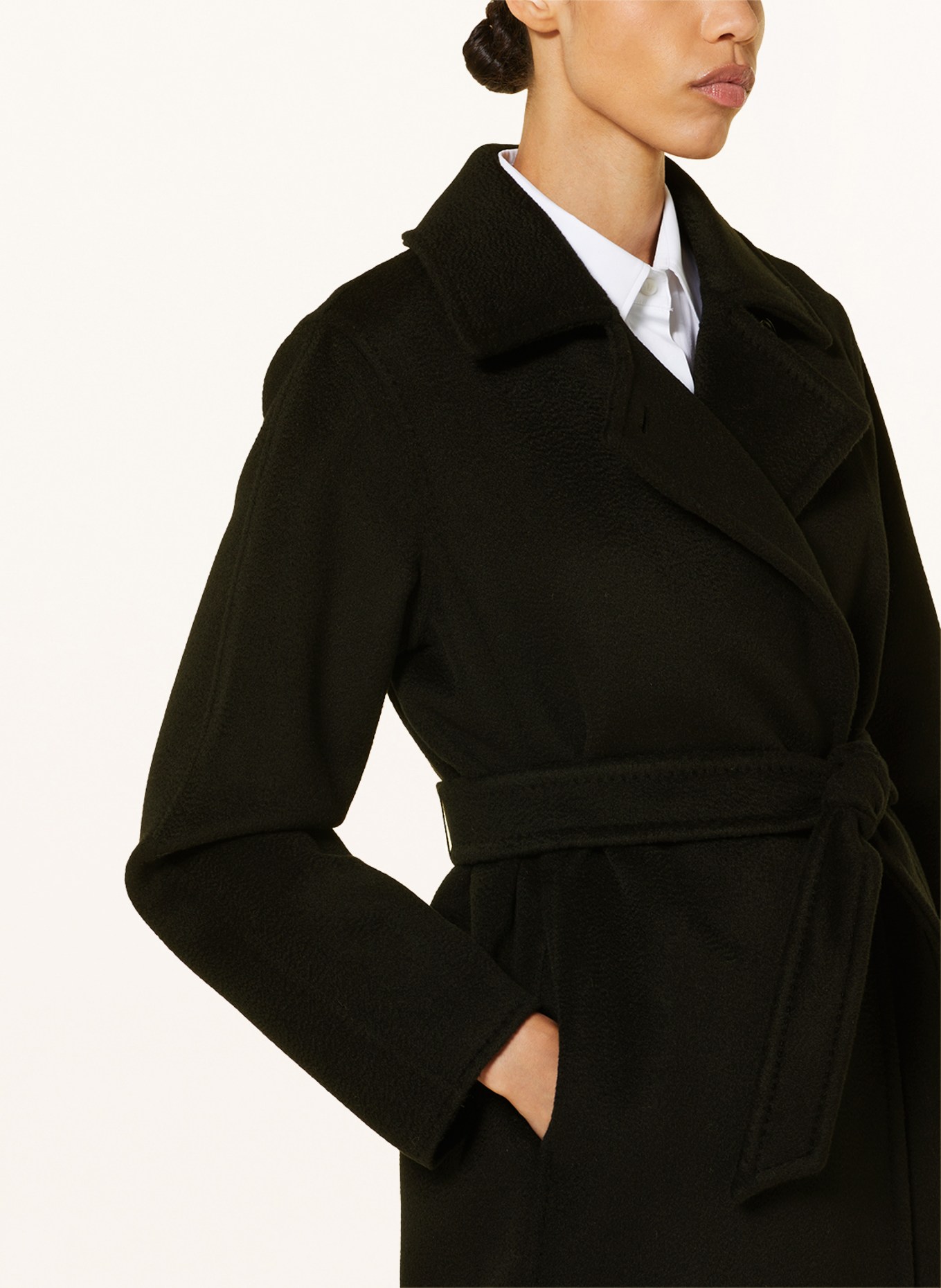 Max Mara Cashmere coat MANUELA, Color: BLACK (Image 4)