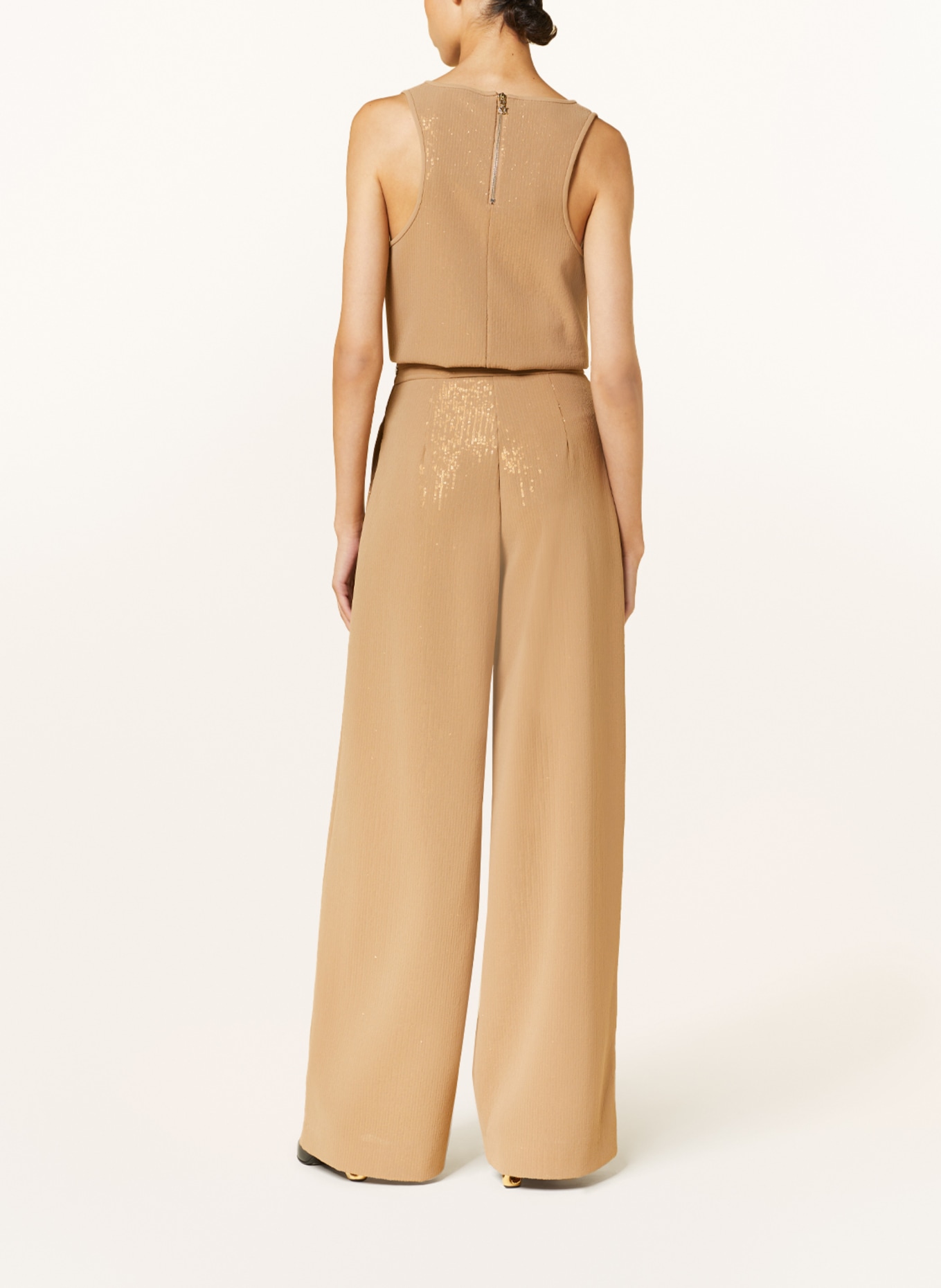 Max Mara Wide leg trousers STELVIO with sequins, Color: CAMEL (Image 3)