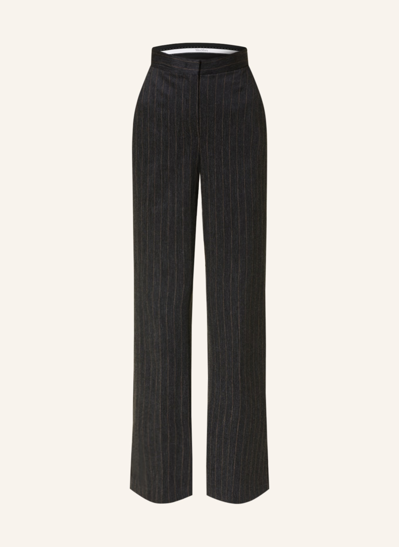 Max Mara Wide leg trousers REA, Color: DARK GRAY (Image 1)