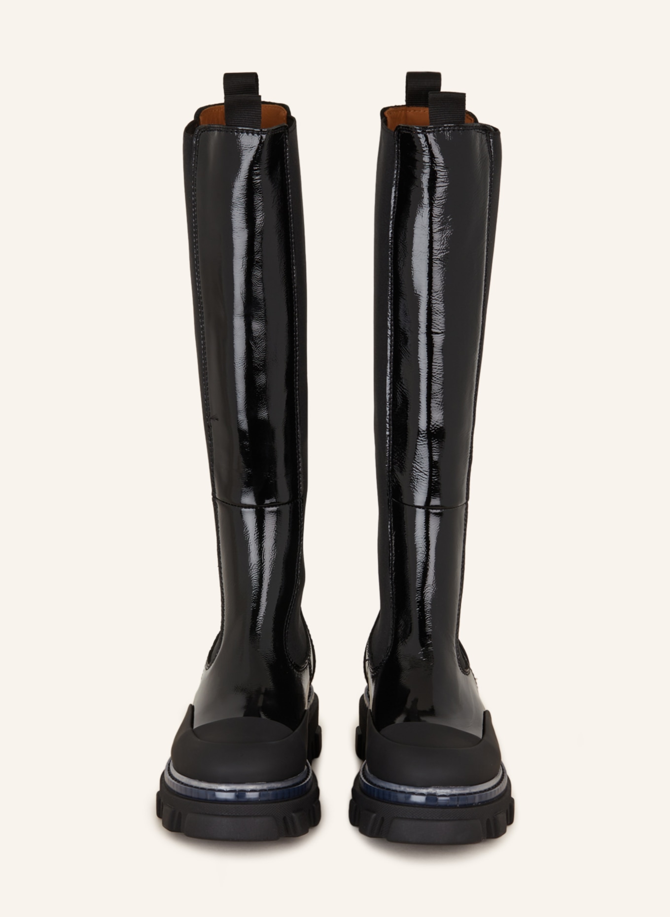 GANNI Chelsea-Boots, Farbe: SCHWARZ (Bild 3)