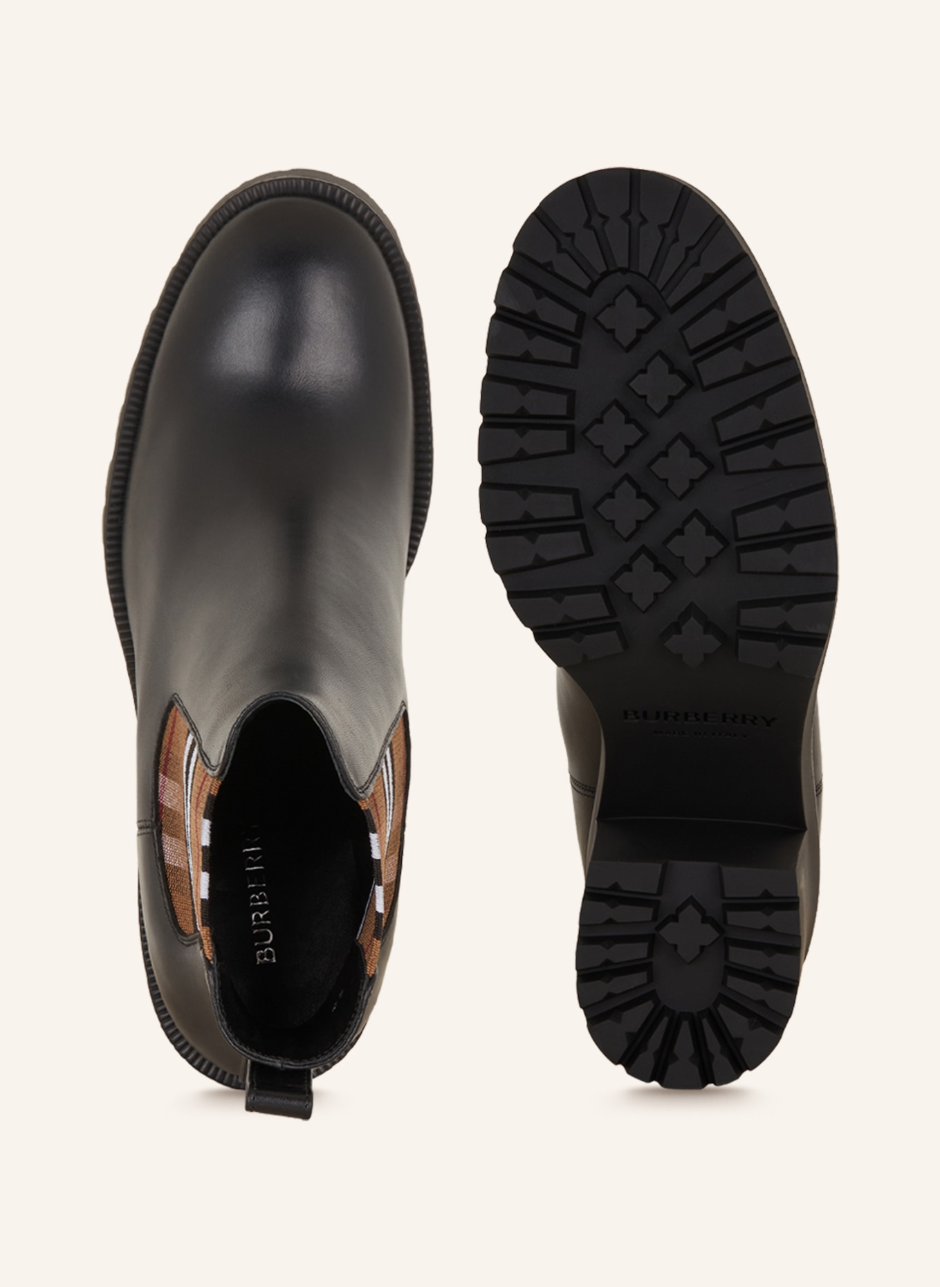 BURBERRY Chelsea boots ALLOSTOCK, Color: BLACK (Image 5)