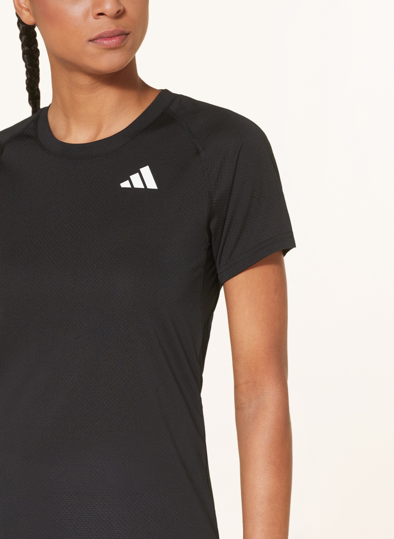 adidas T-shirt CLUB with mesh, Color: BLACK (Image 4)