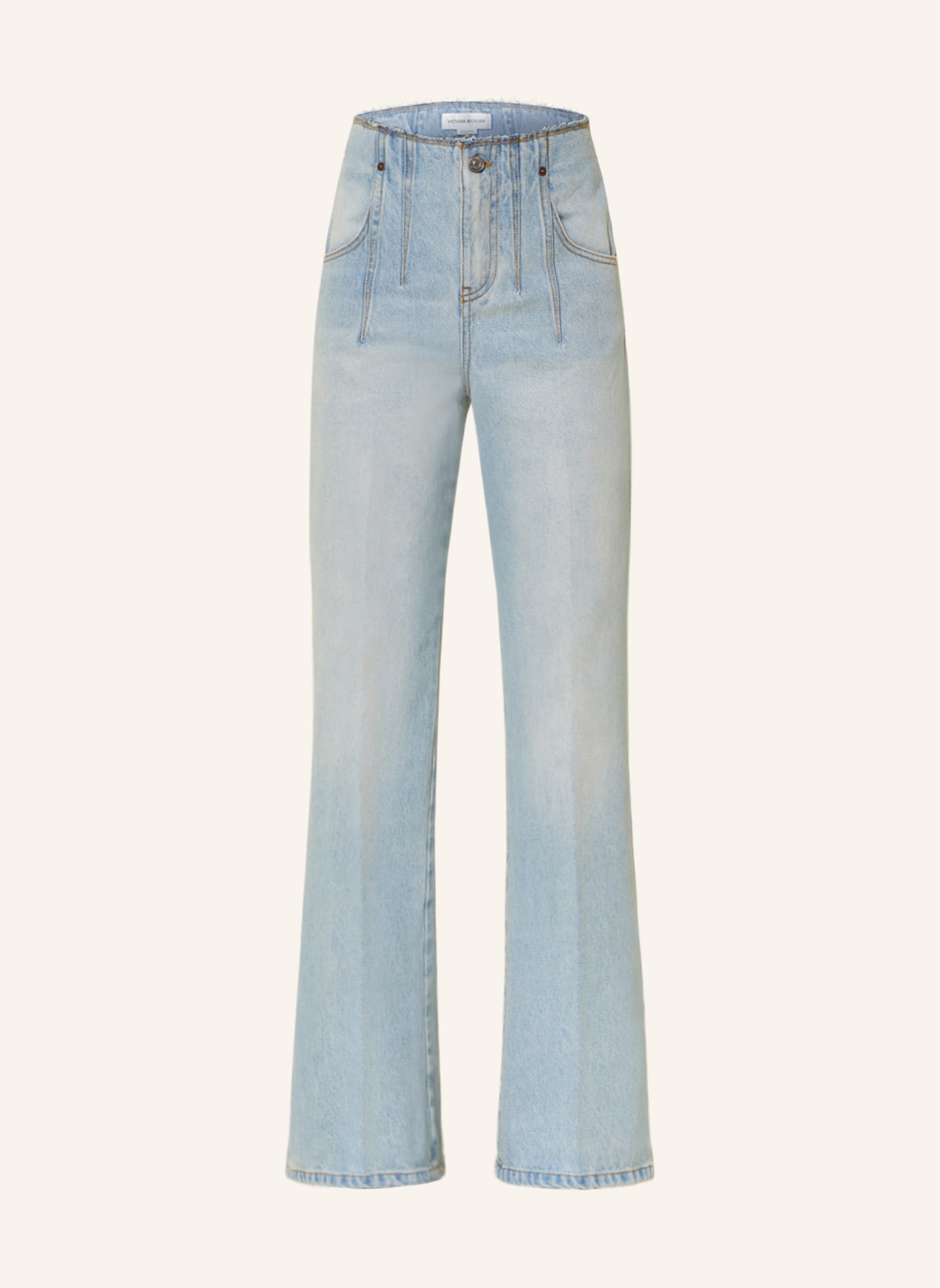 VICTORIABECKHAM Flared Jeans, Farbe: 8439 LIGHT / MID VINTAGE WASH (Bild 1)