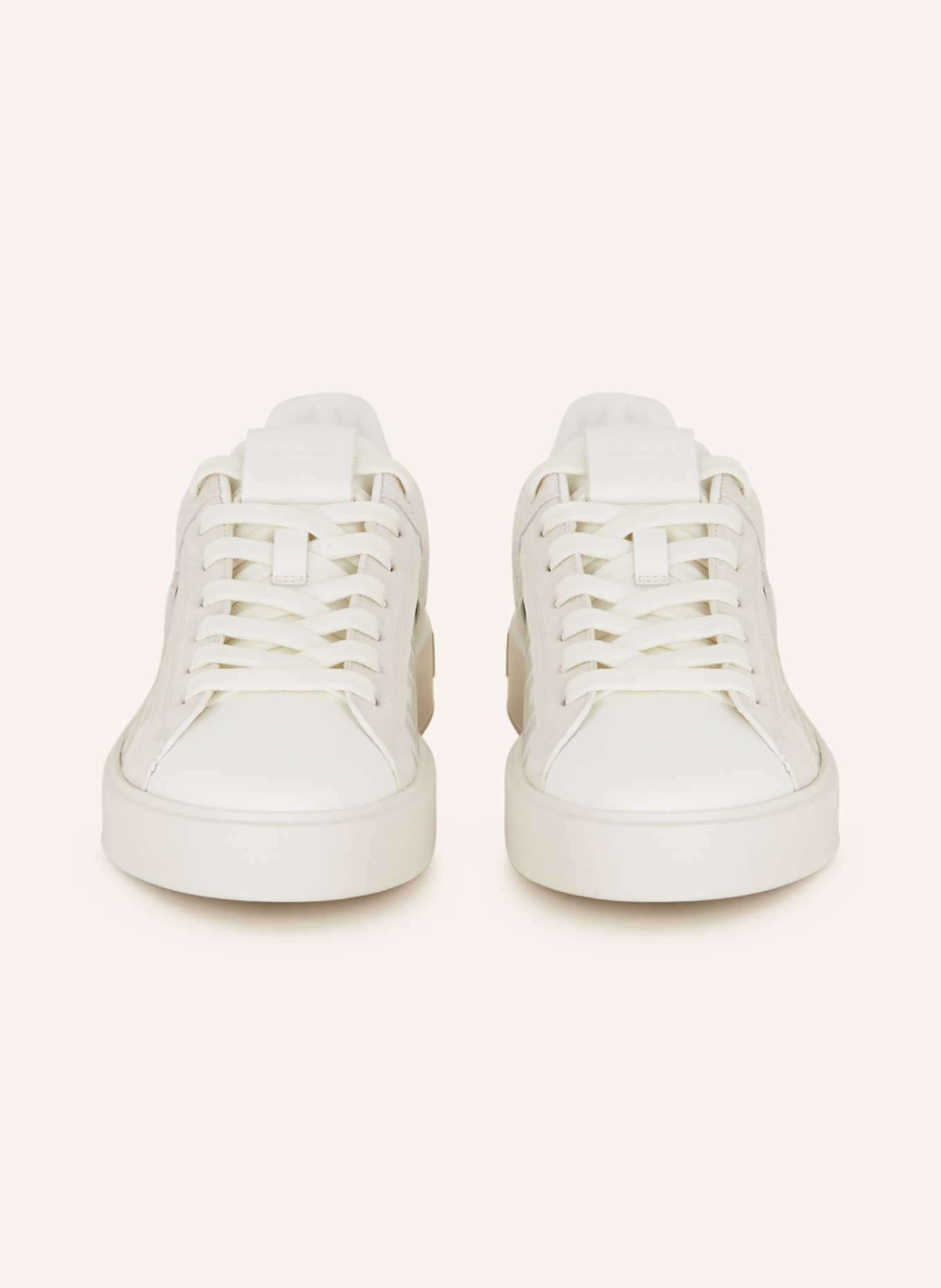 BALMAIN Sneakers, Color: WHITE/ LIGHT GRAY (Image 3)
