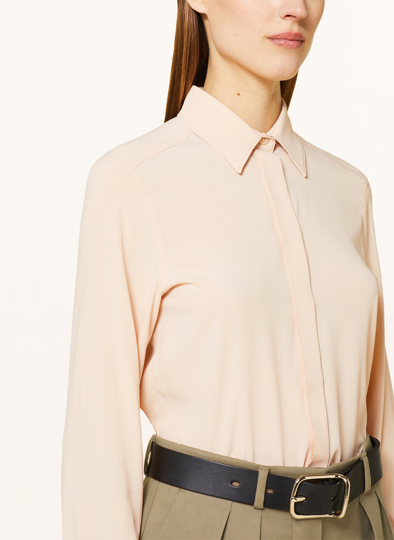 SPORTMAX Shirt blouse YEN, Color: LIGHT ORANGE (Image 4)