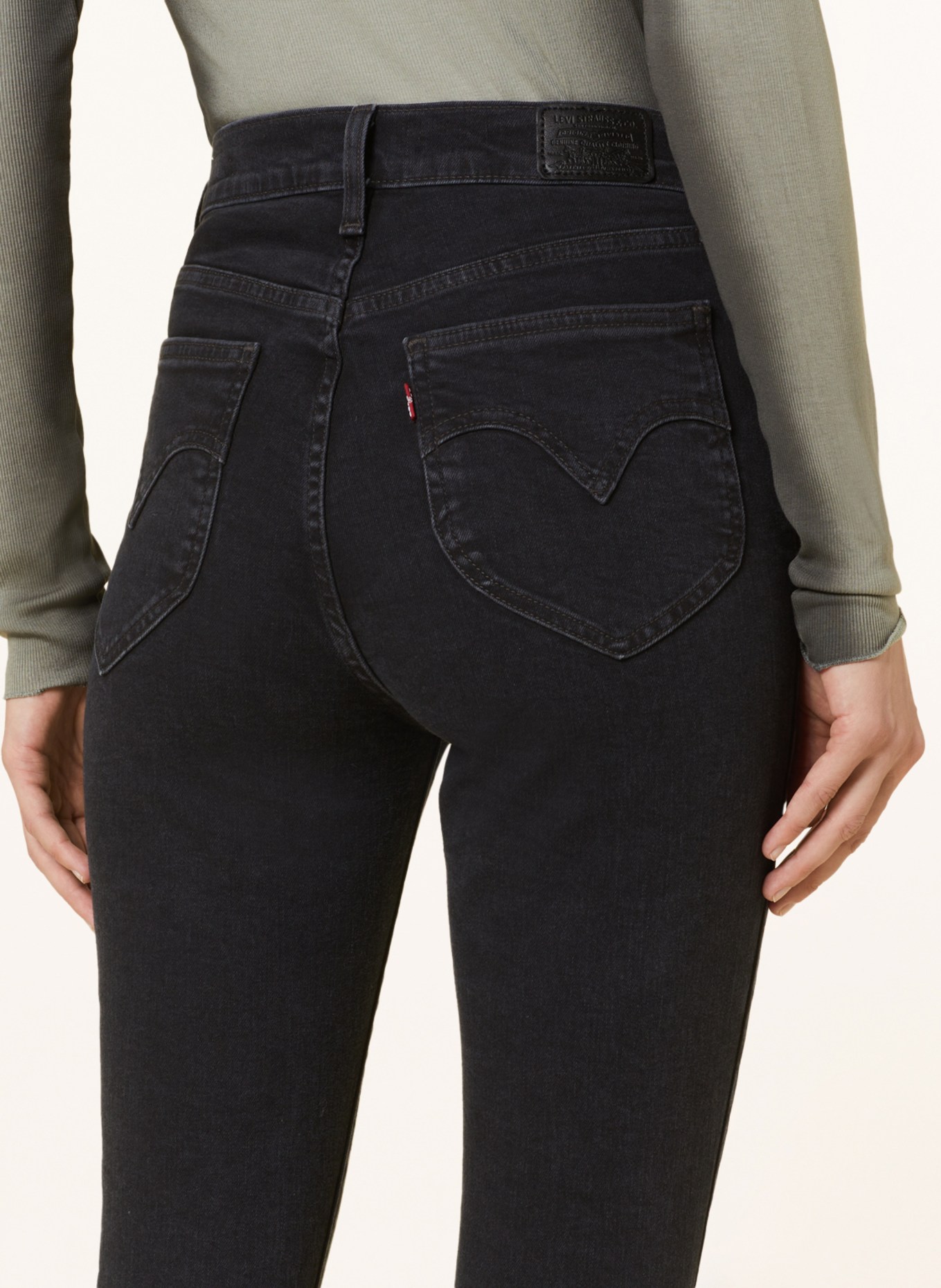 Levi's® Skinny Jeans RETRO HIGH, Farbe: 05 Blacks (Bild 5)