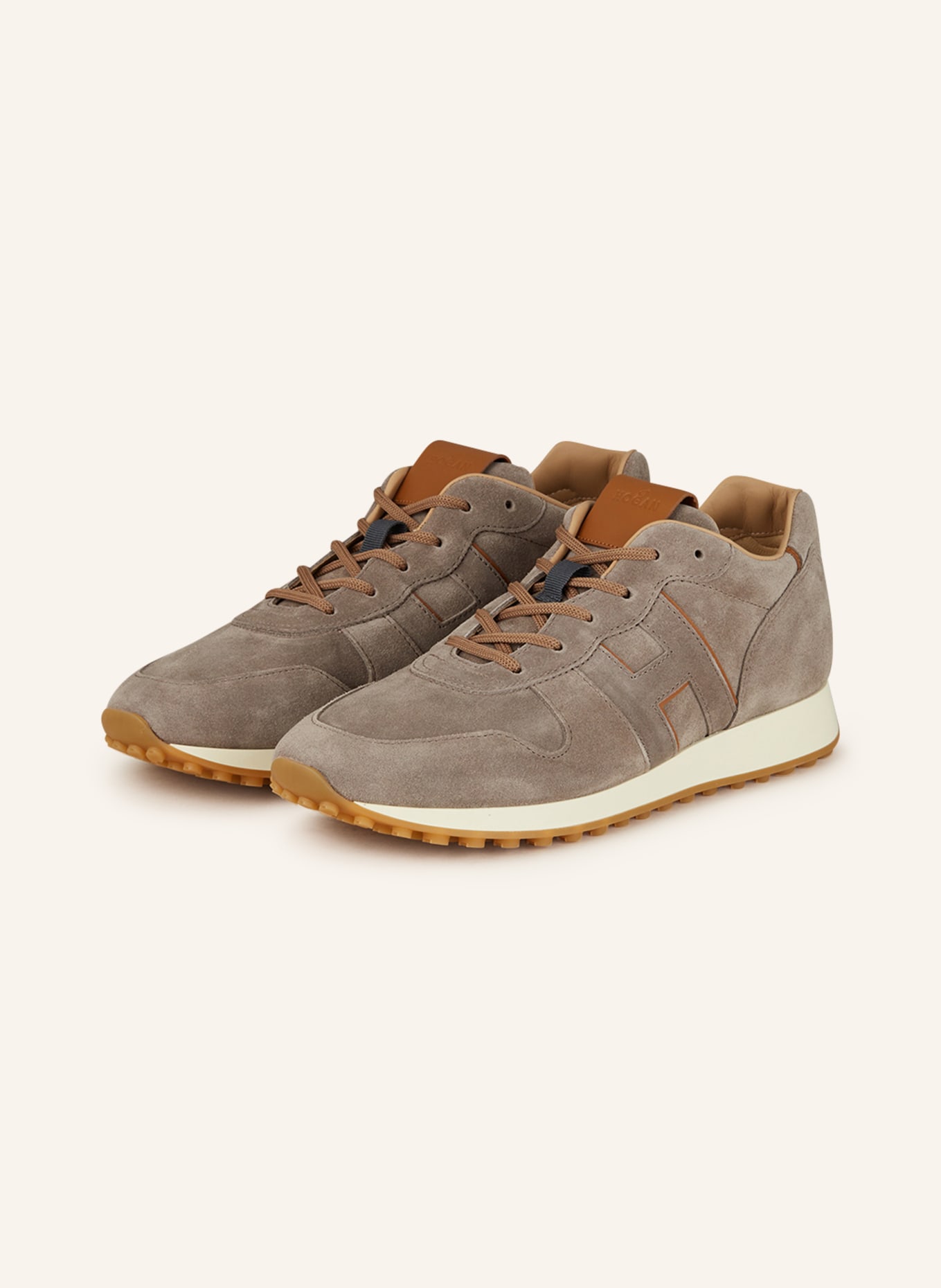 HOGAN Sneakers H383, Color: TAUPE (Image 1)