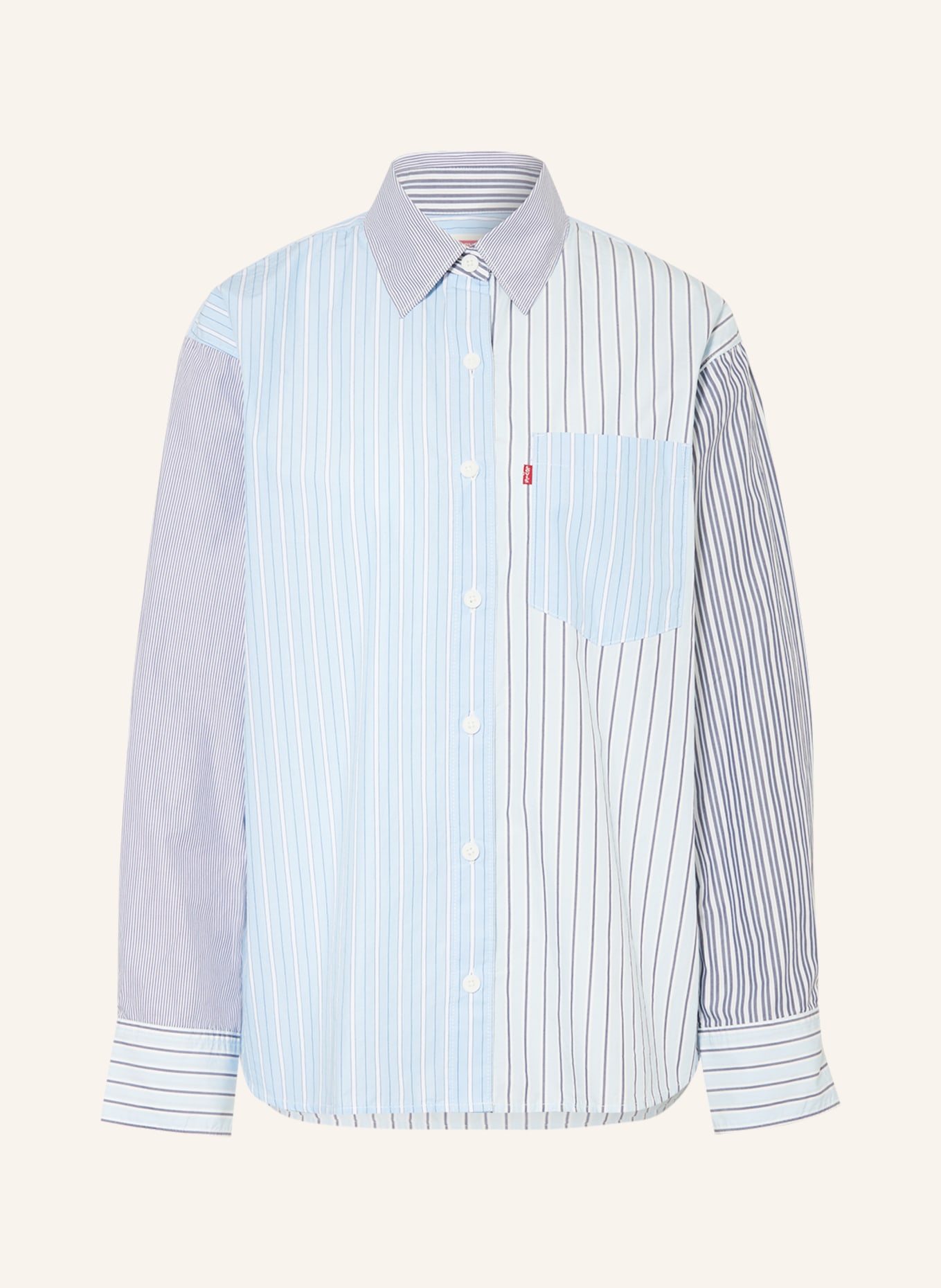 Levi's® Shirt blouse NOLA, Color: LIGHT BLUE/ WHITE/ GRAY (Image 1)