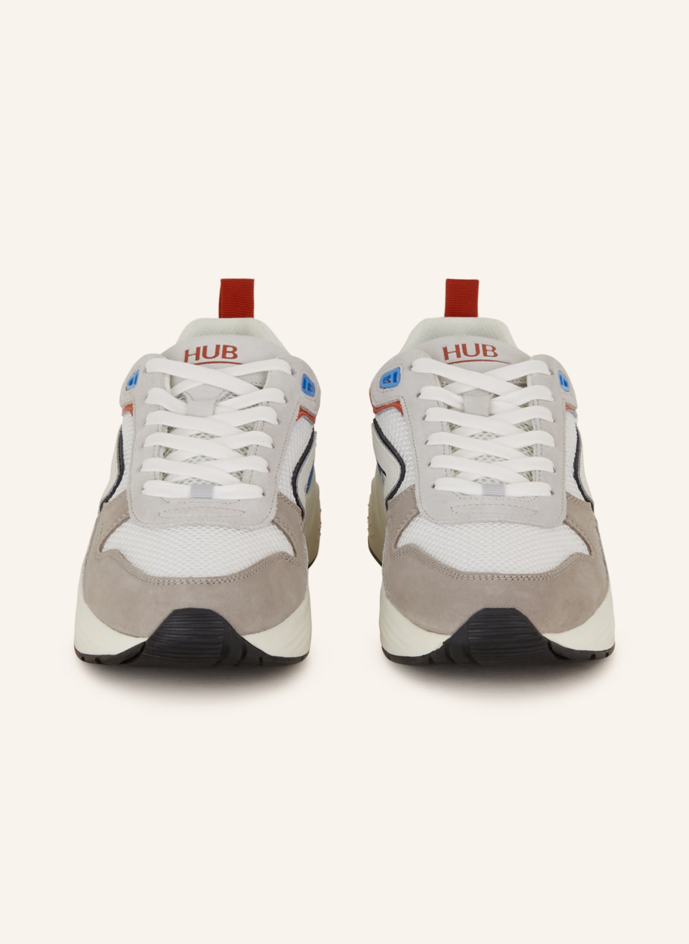 HUB Sneakers GLIDE, Color: TAUPE/ BLUE/ WHITE (Image 3)