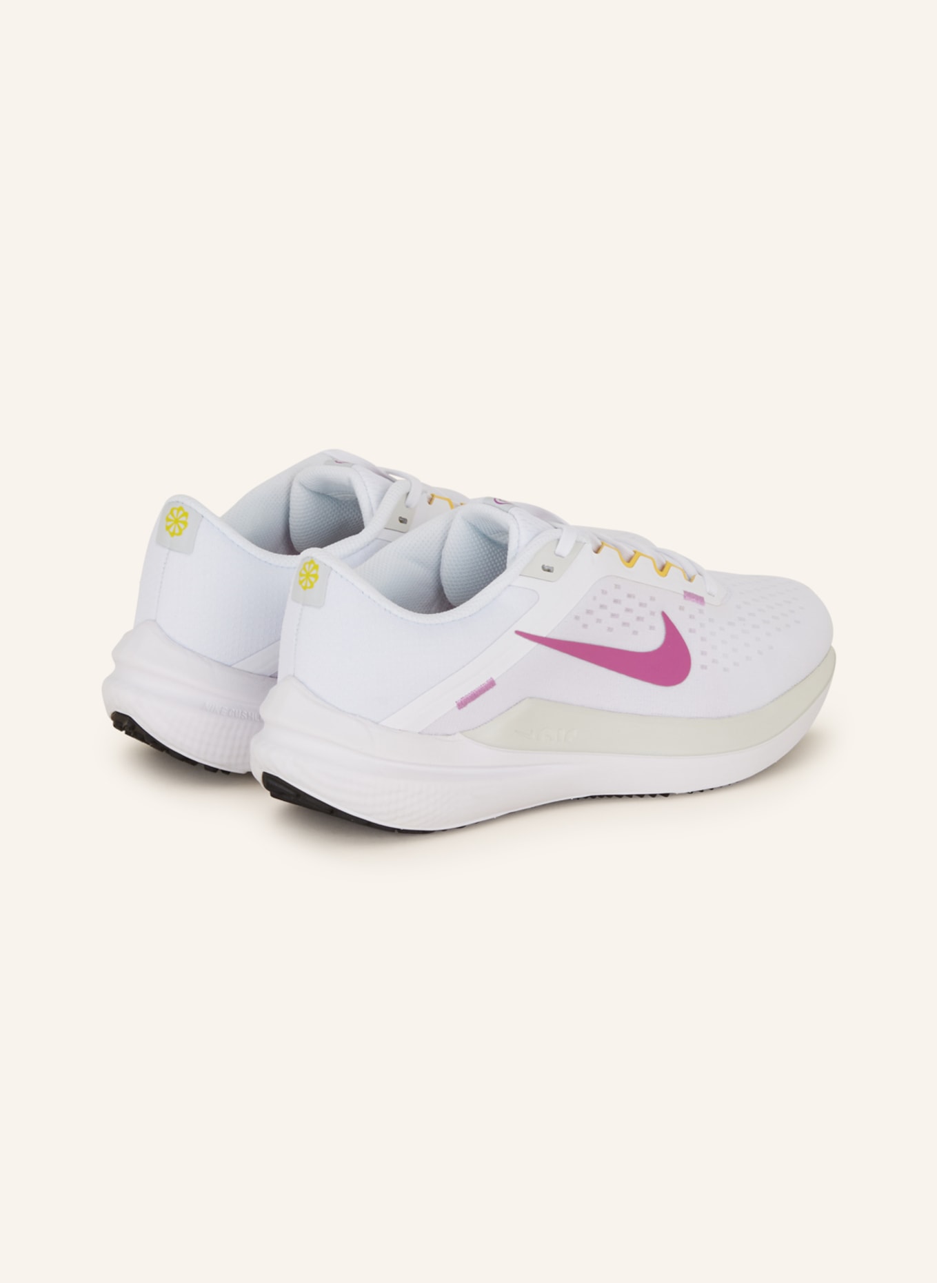 Nike Running shoes AIR WINFLO 10, Color: WHITE/ FUCHSIA (Image 2)