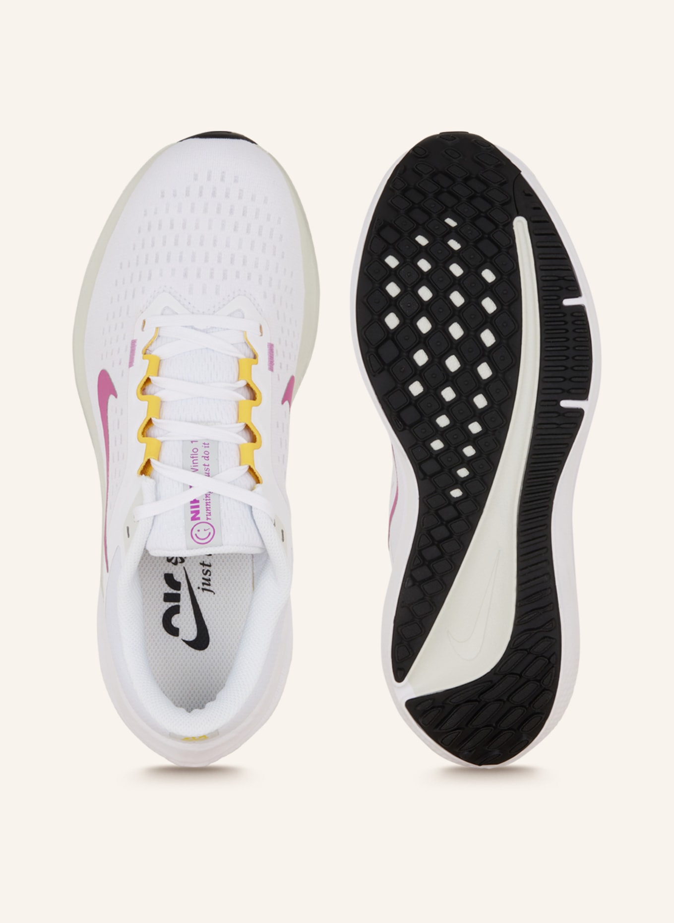 Nike Buty do biegania AIR WINFLO 10, Kolor: BIAŁY/ FUKSJA (Obrazek 5)