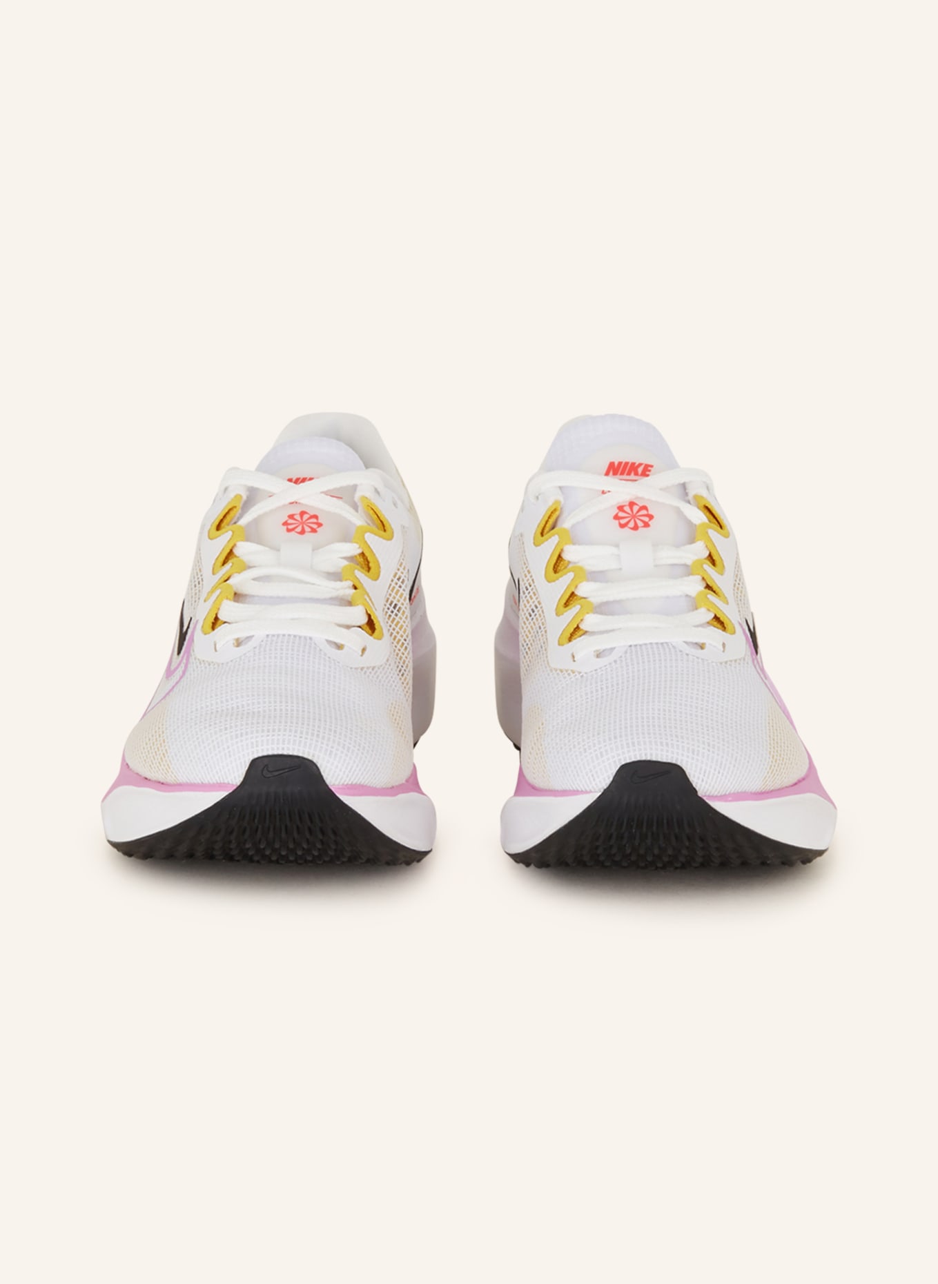 Nike Running shoes ZOOM FLY 5, Color: WHITE/ FUCHSIA/ DARK YELLOW (Image 3)