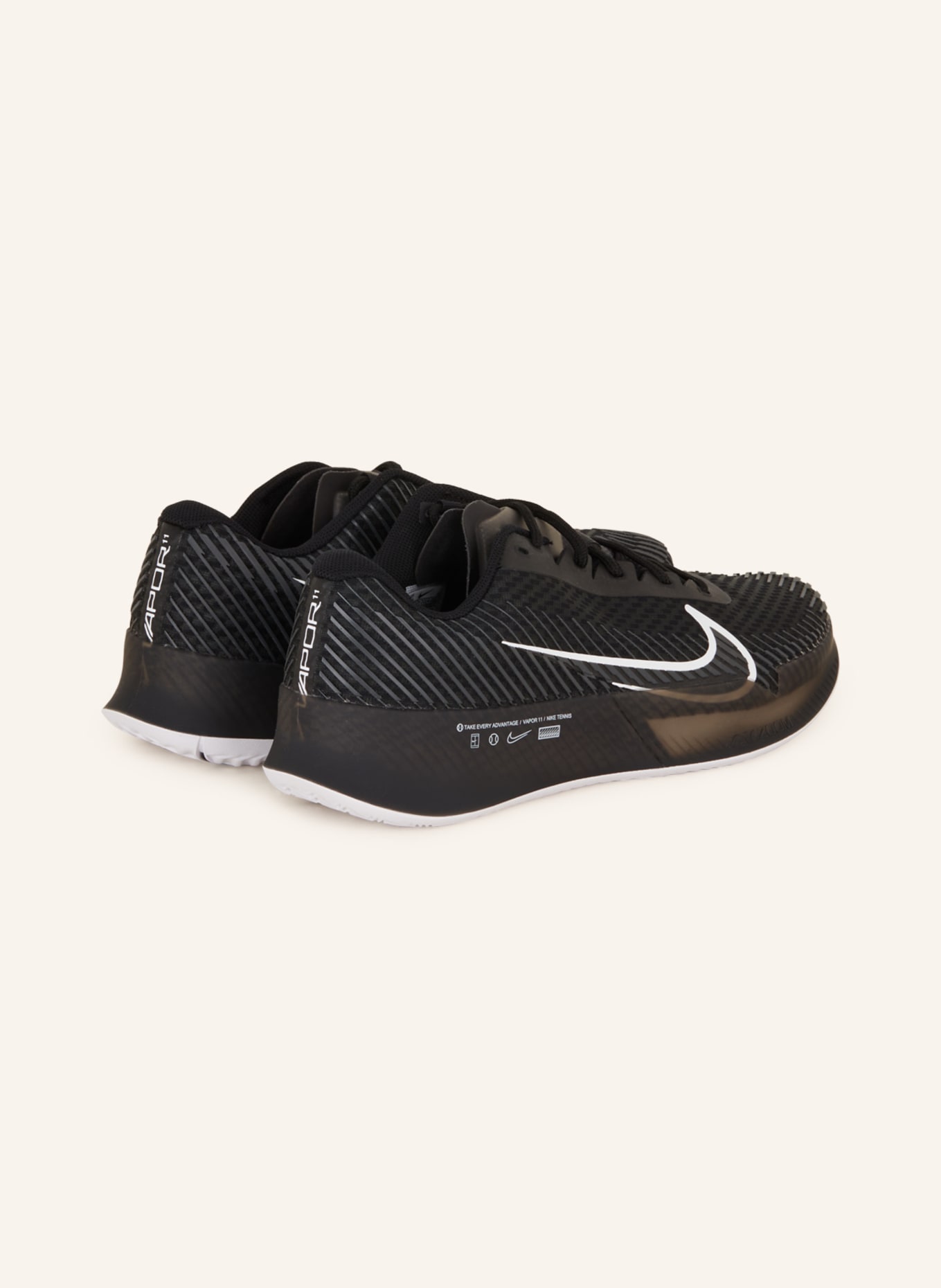 Nike Tennis shoes NIKECOURT AIR ZOOM VAPOR 11, Color: BLACK (Image 2)