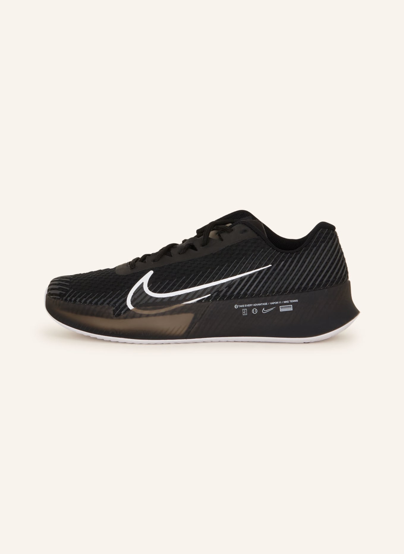 Nike Tennis shoes NIKECOURT AIR ZOOM VAPOR 11, Color: BLACK (Image 4)