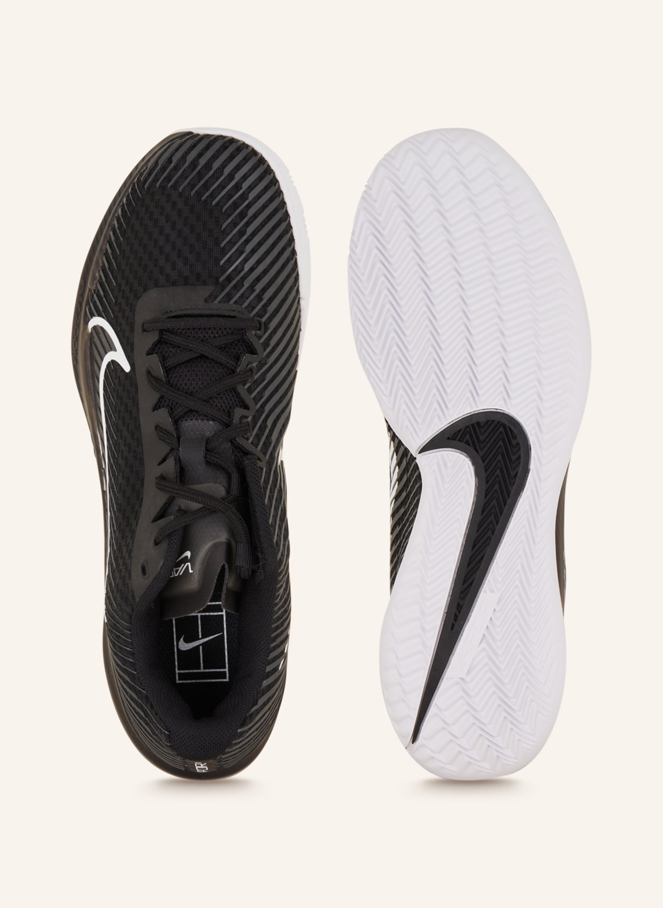 Nike Tennisschuhe NIKECOURT AIR ZOOM VAPOR 11, Farbe: SCHWARZ (Bild 5)