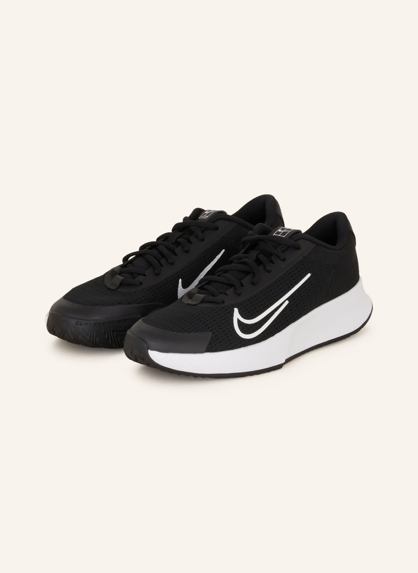 Nike Tenisové boty VAPOR LITE 2 CLY, Barva: ČERNÁ (Obrázek 1)