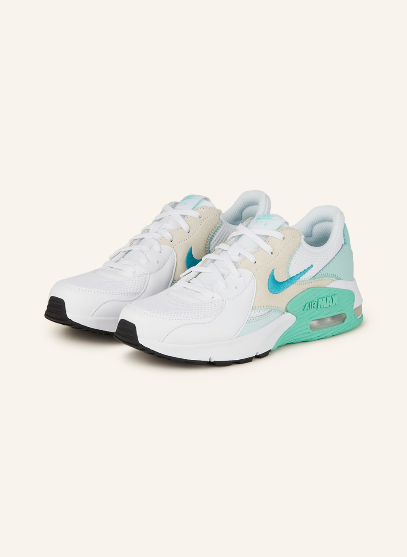 Nike Sneaker AIR MAX EXCEE, Farbe: WEISS/ MINT/ HELLBLAU (Bild 1)