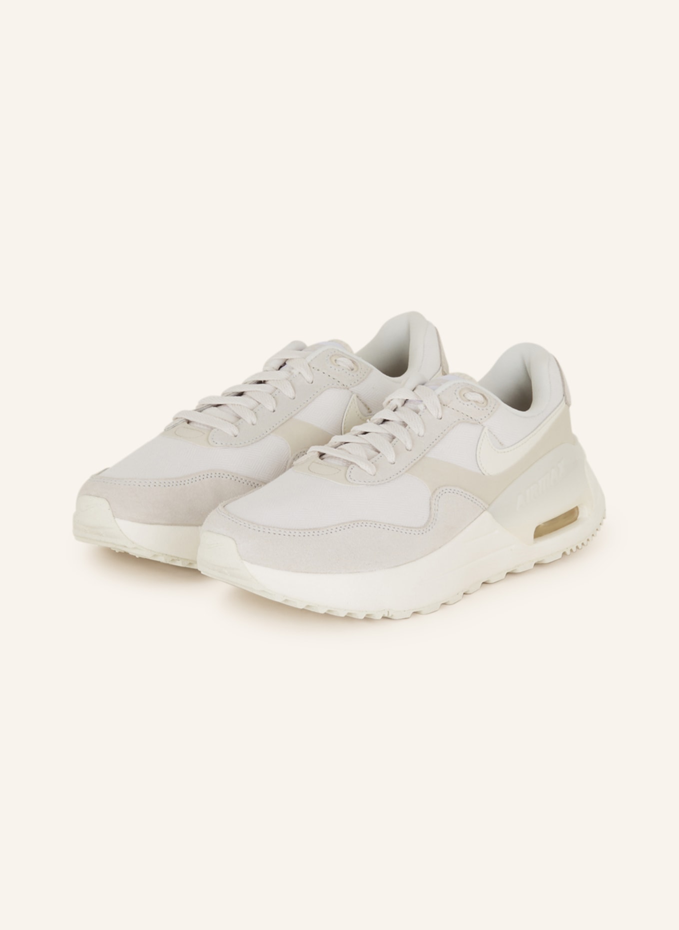 Nike Sneakers AIR MAX SYSTM, Color: WHITE/ CREAM (Image 1)
