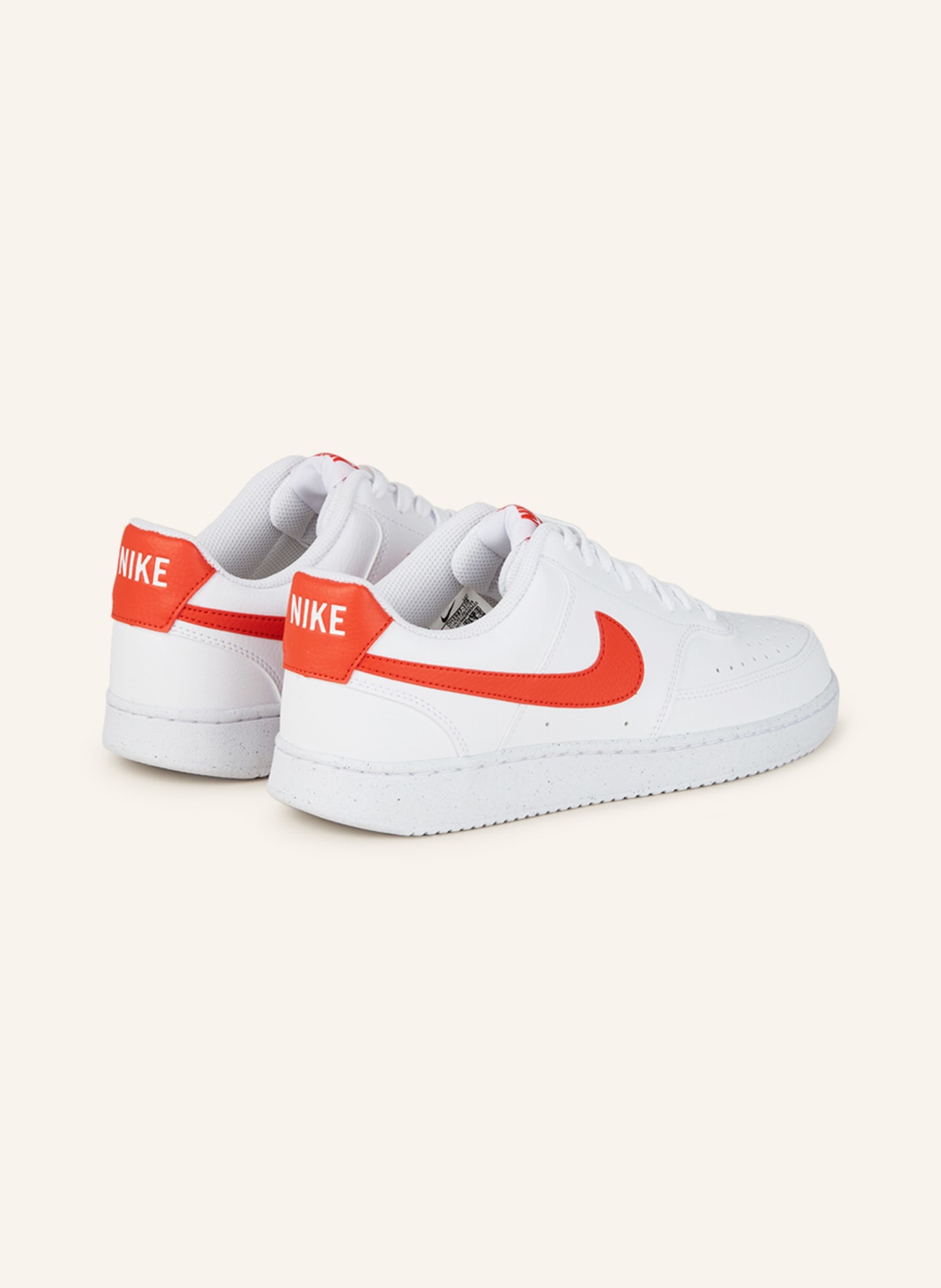 Nike Sneakers COURT VISION LOW, Color: WHITE/ RED (Image 2)