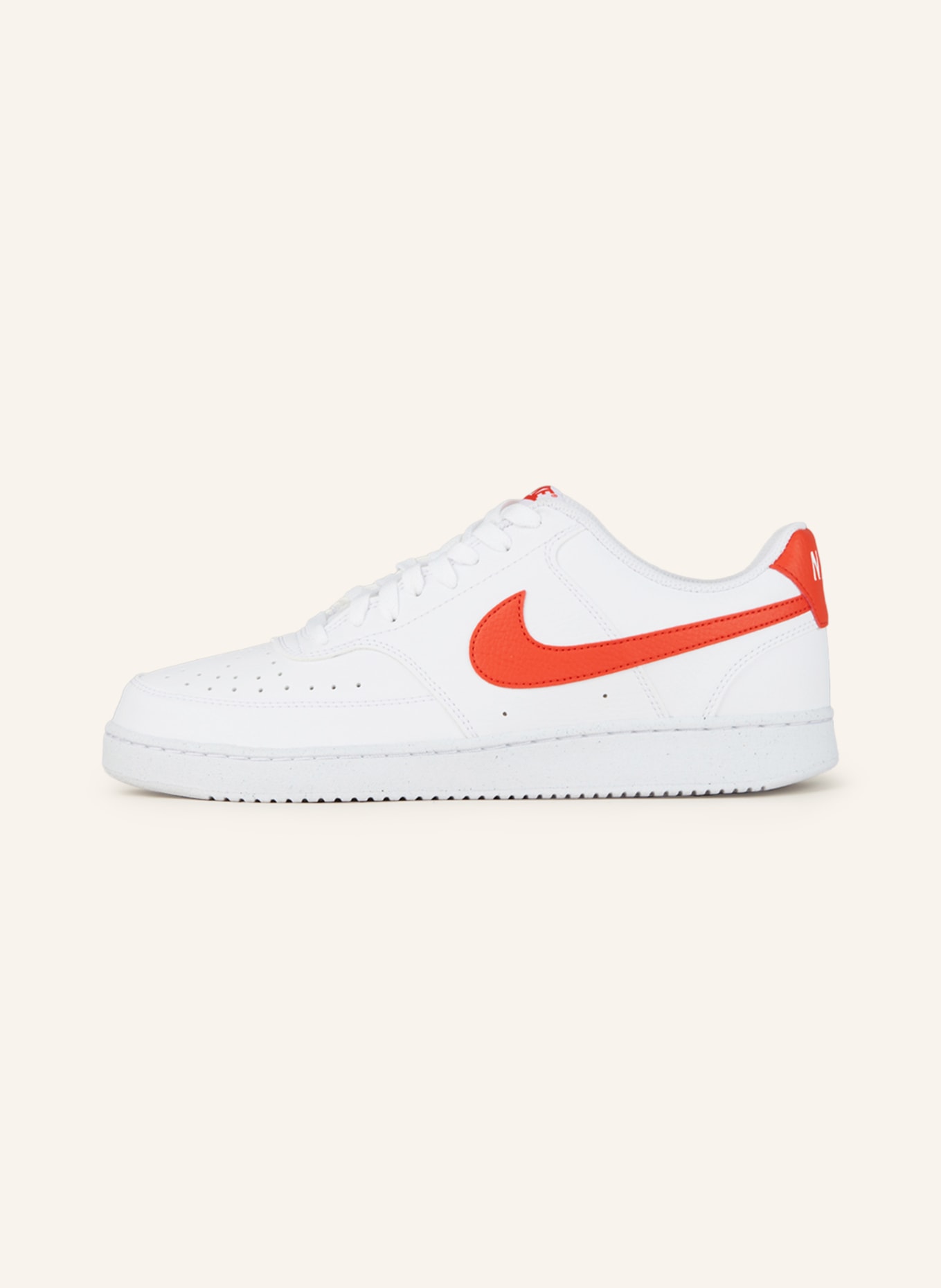 Nike Sneaker COURT VISION LOW, Farbe: WEISS/ ROT (Bild 4)