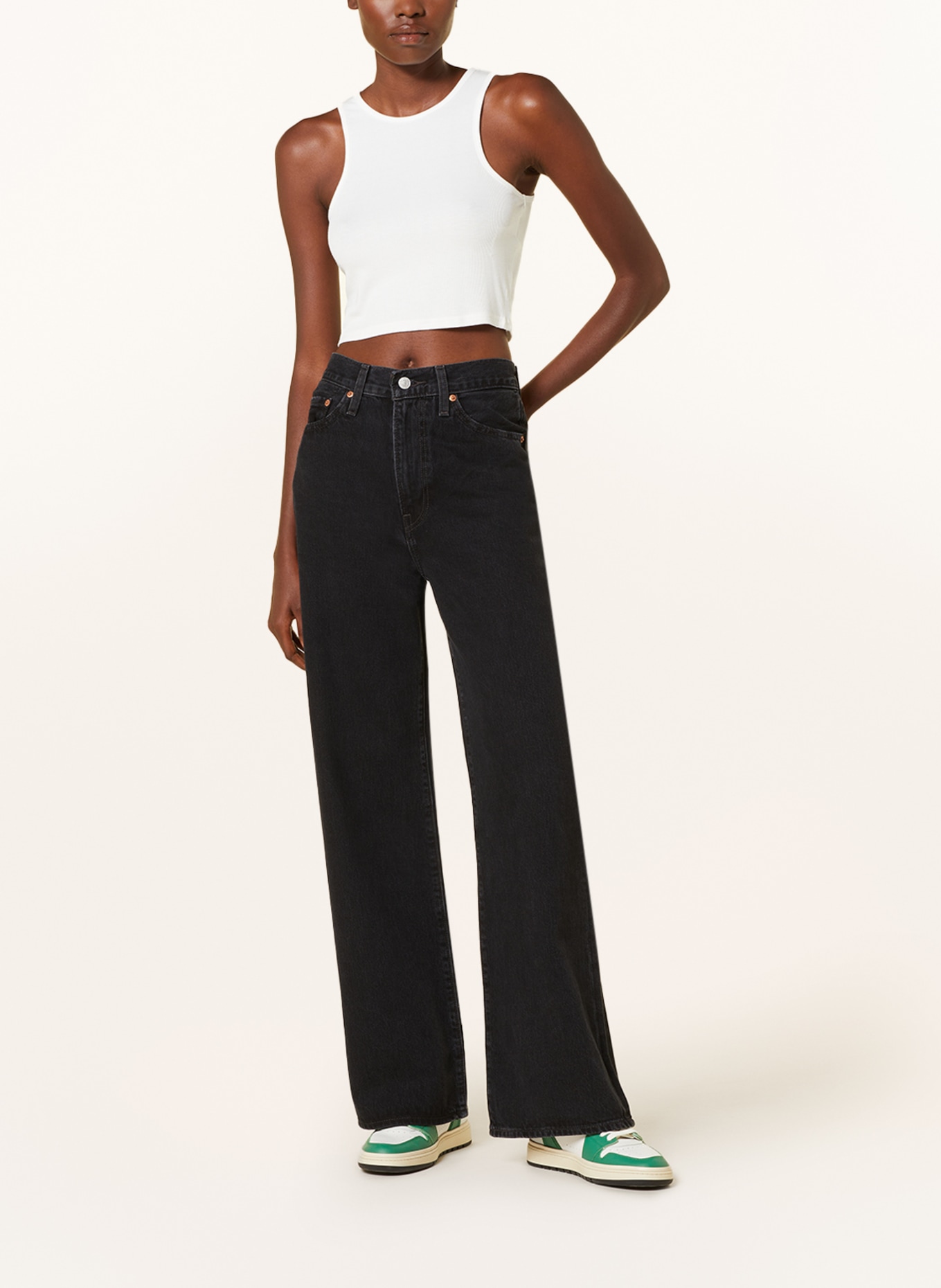 Levi's® Straight Jeans, Farbe: 01 Blacks (Bild 2)