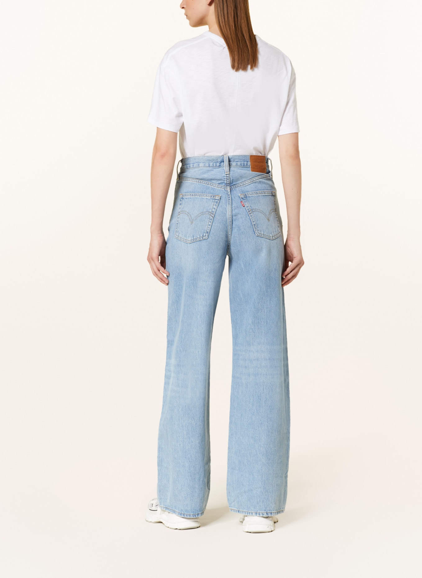 Levi's® Straight Jeans RIBCAGE, Farbe: 02 Light Indigo - Worn In (Bild 3)