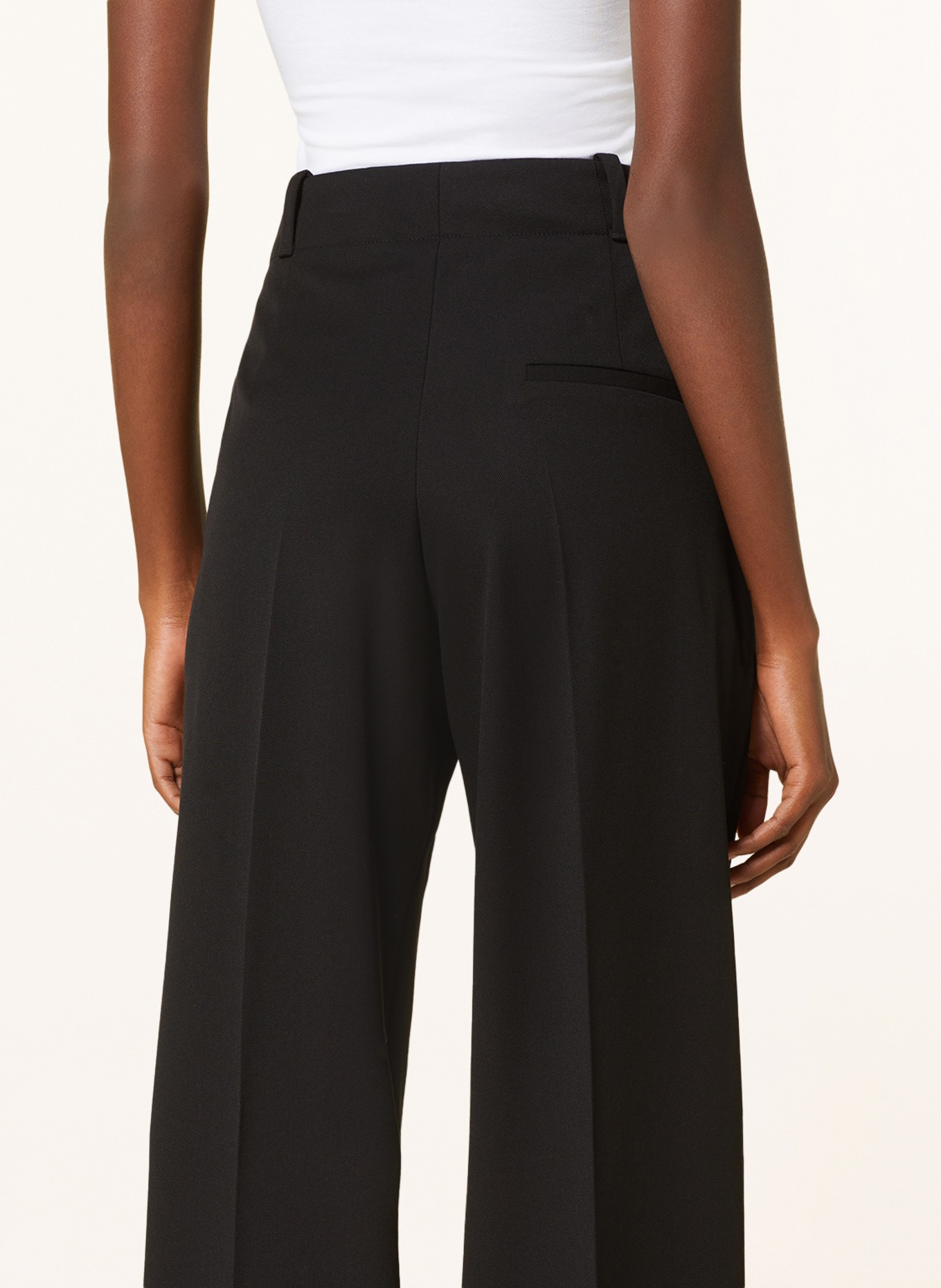 HUGO Trousers HULANA, Color: BLACK (Image 5)