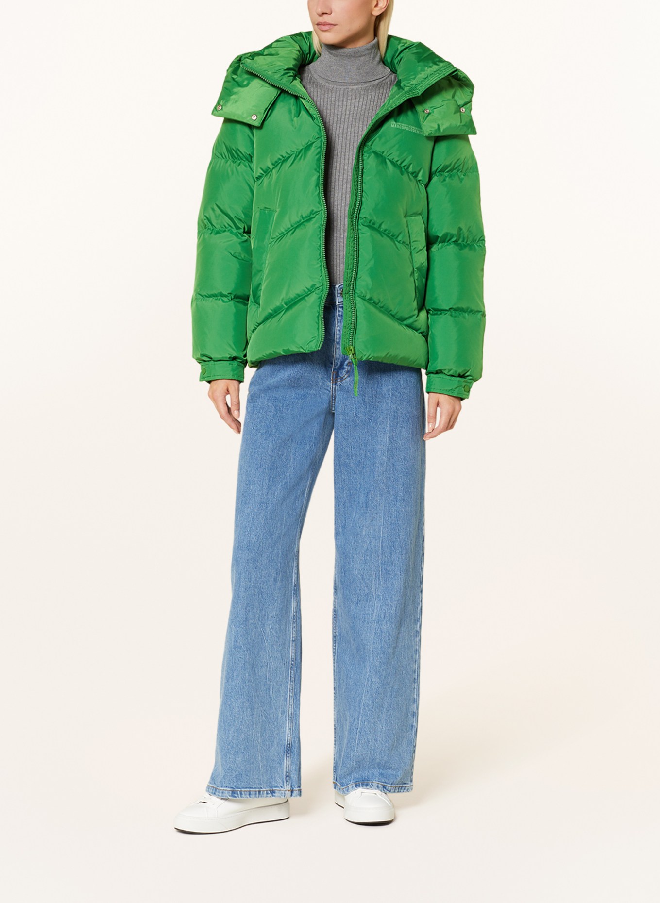 Marc O'Polo DENIM Down jacket, Color: GREEN (Image 2)