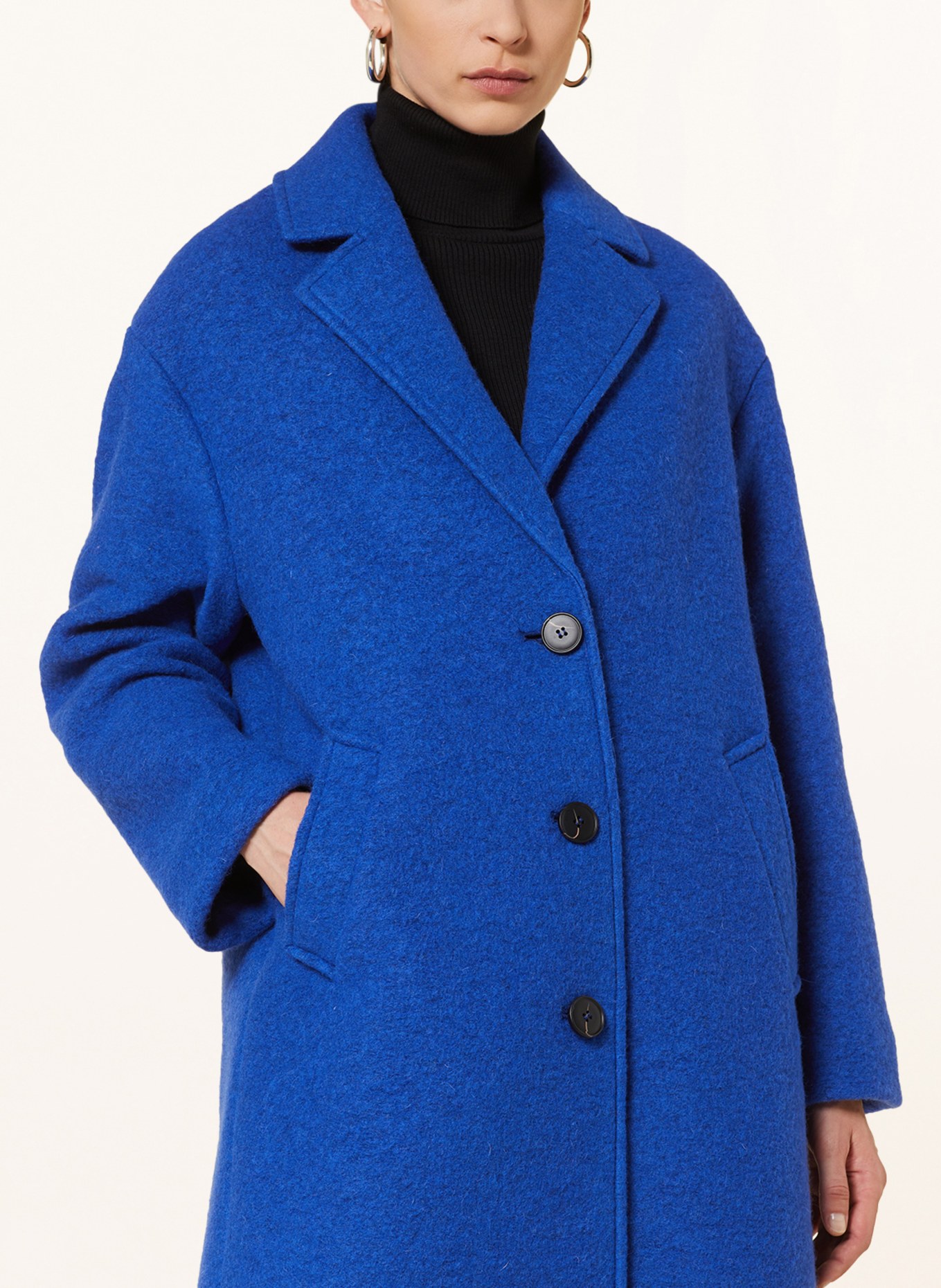 darling harbour Mantel: BLAU