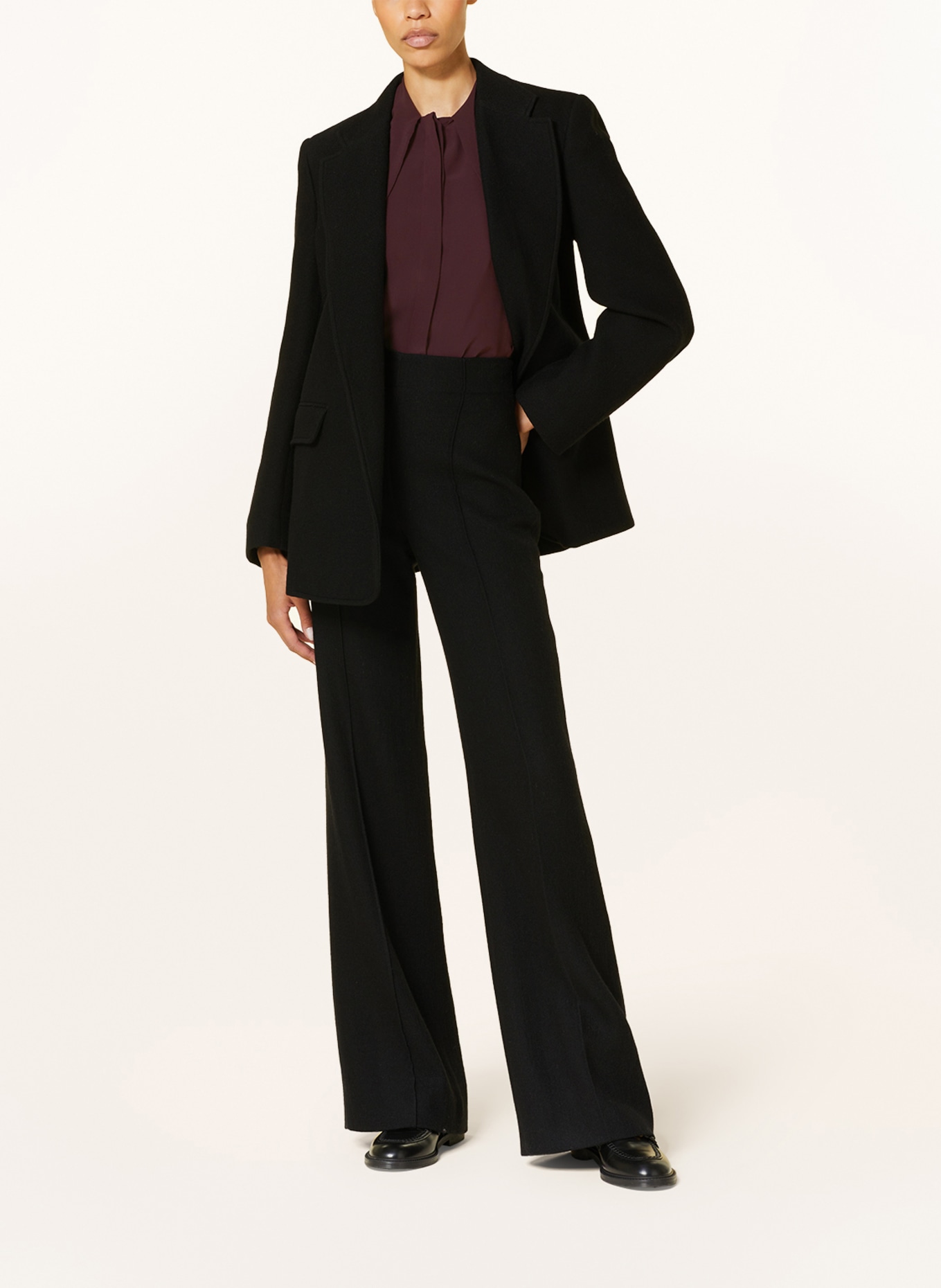 Chloé Shirt blouse in silk, Color: DARK RED (Image 2)