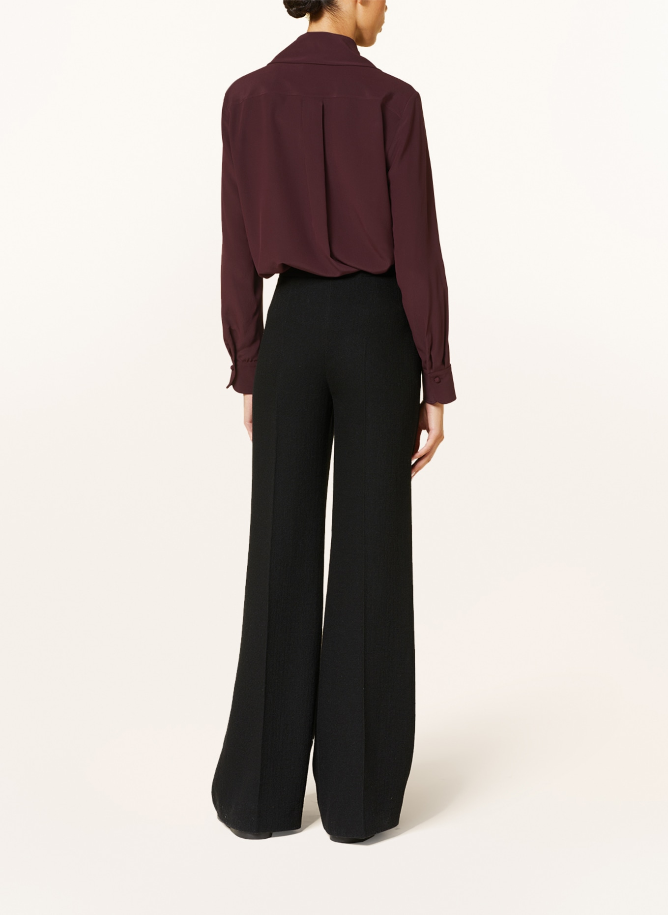 Chloé Shirt blouse in silk, Color: DARK RED (Image 4)