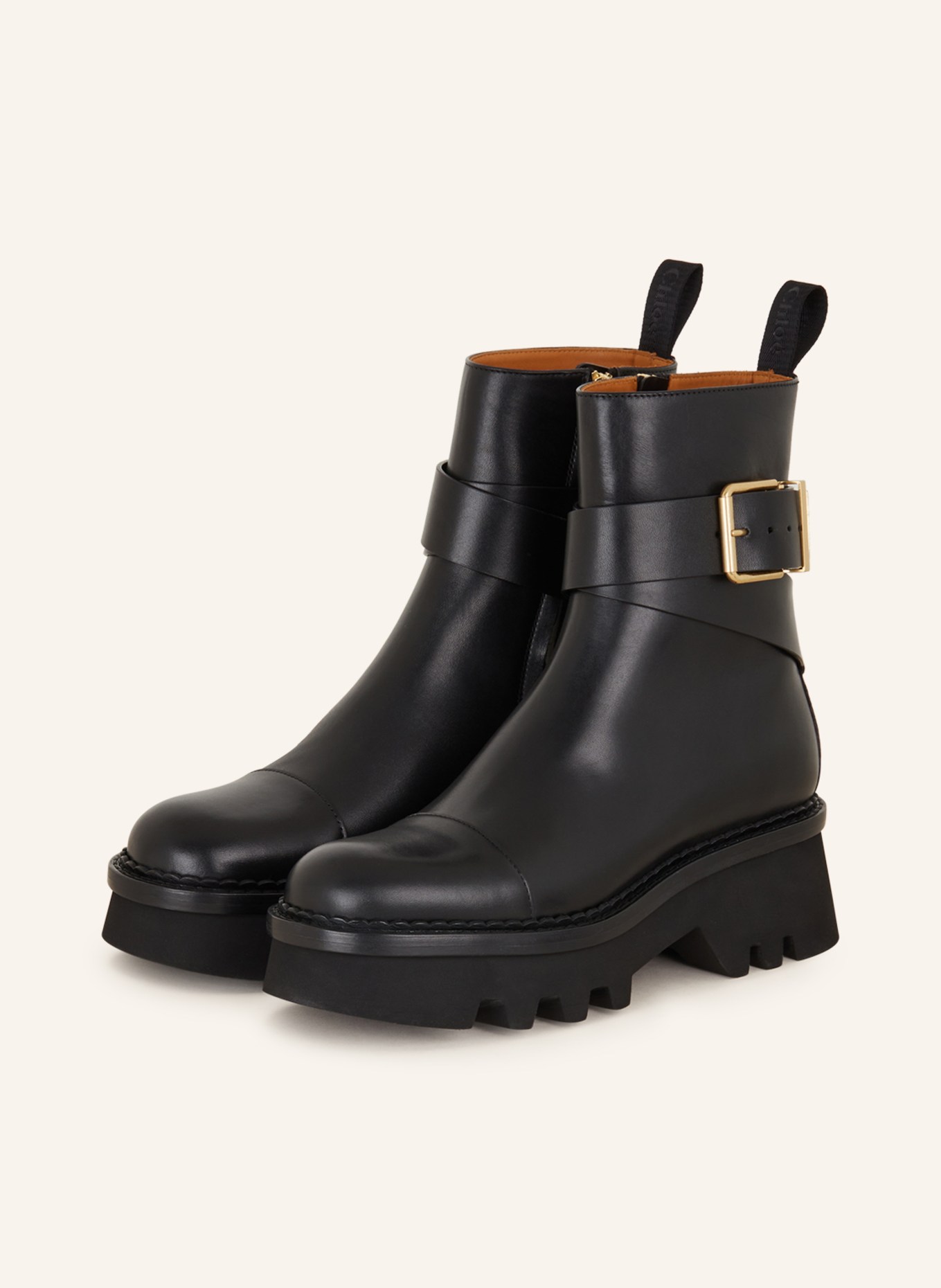 Chloé Plateau-Boots OWENA, Farbe: 001 BLACK (Bild 1)