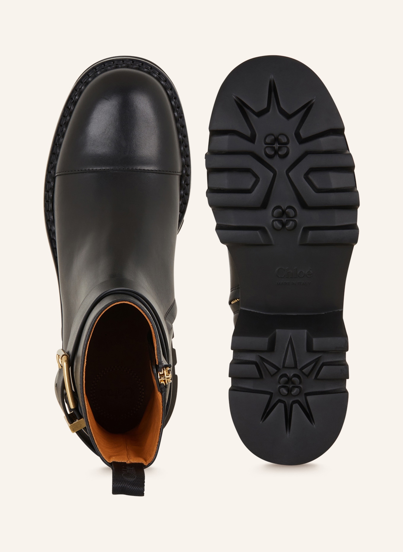 Chloé Plateau-Boots OWENA, Farbe: 001 BLACK (Bild 6)