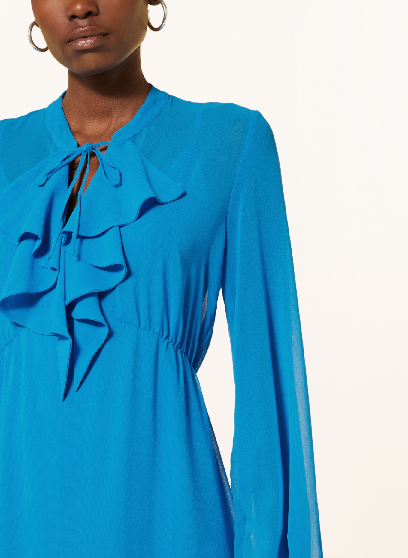 ELENA MIRO Dress, Color: NEON BLUE (Image 4)