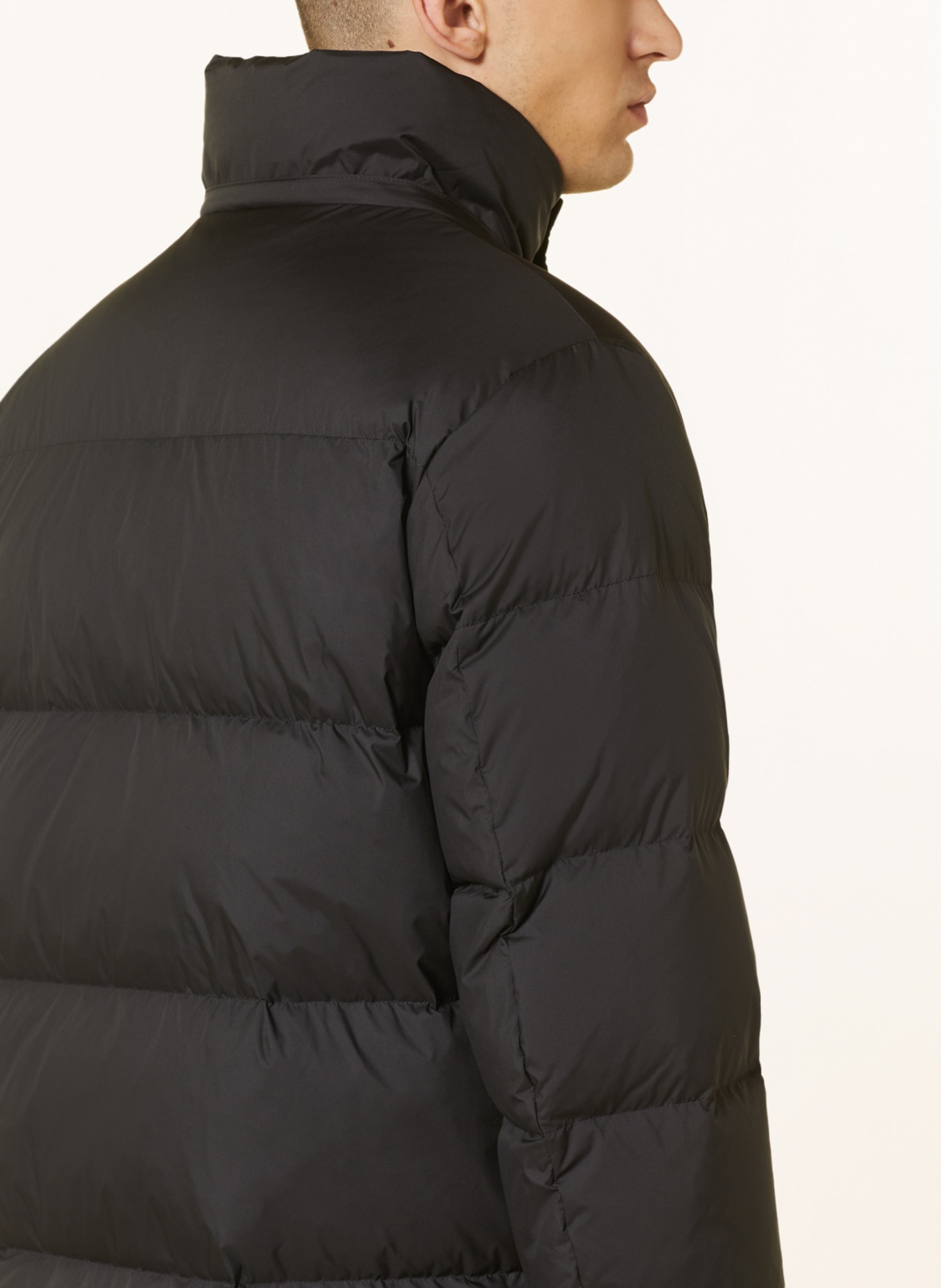 Marc O'Polo Down jacket with removable hood, Color: BLACK (Image 6)