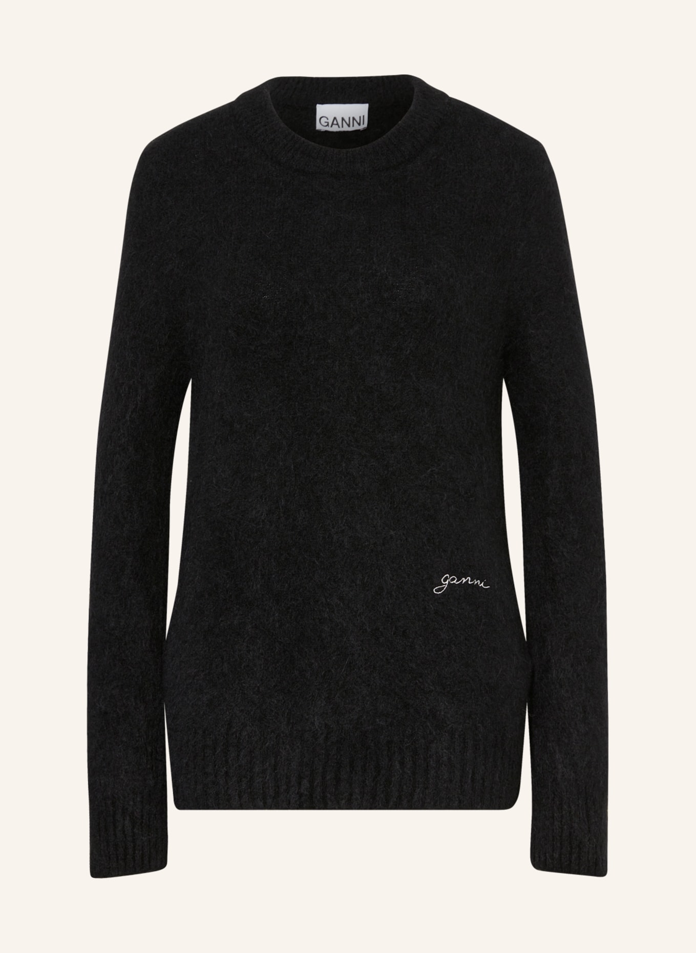 GANNI Sweater, Color: BLACK (Image 1)