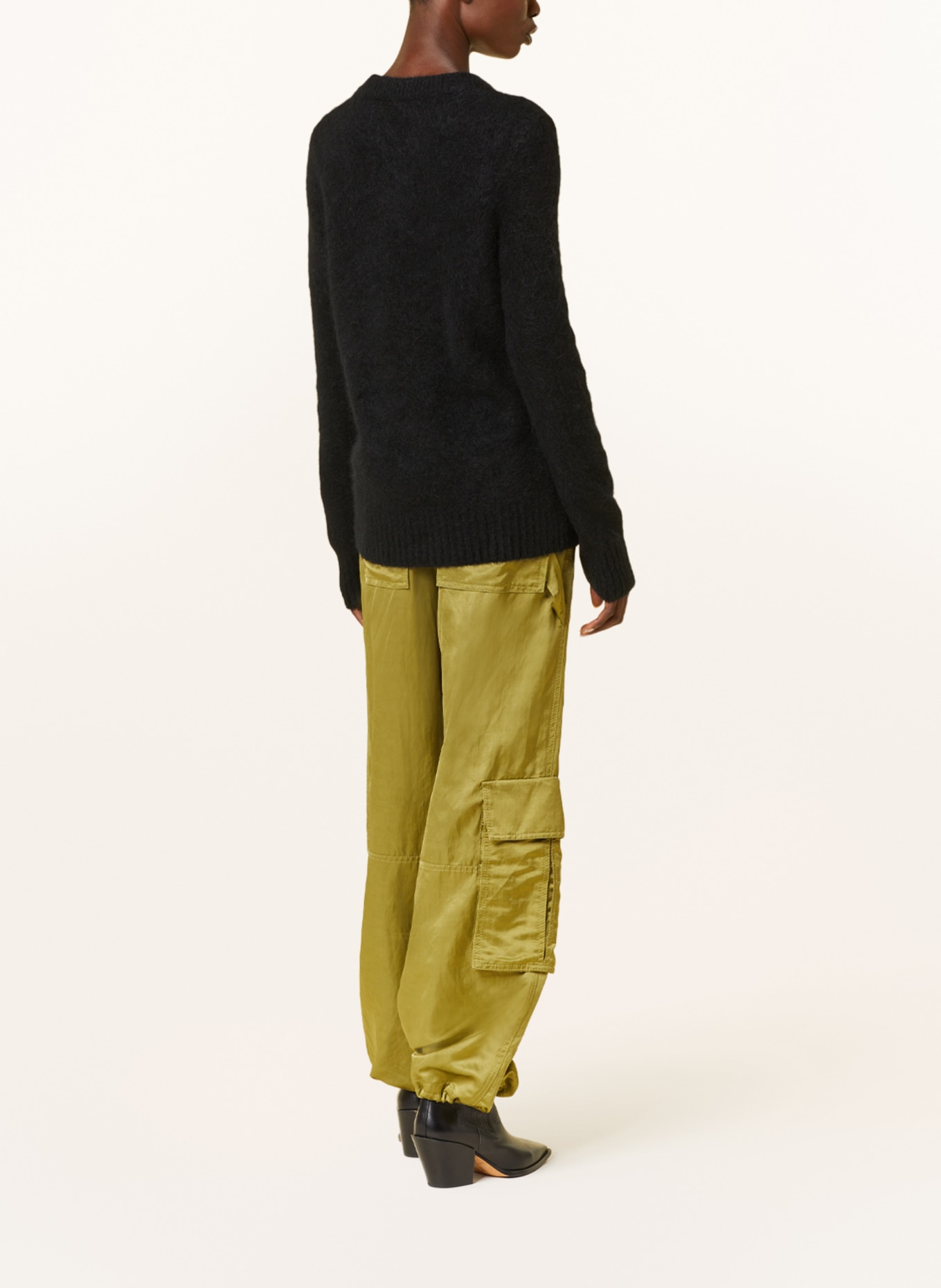 GANNI Pullover, Farbe: SCHWARZ (Bild 3)